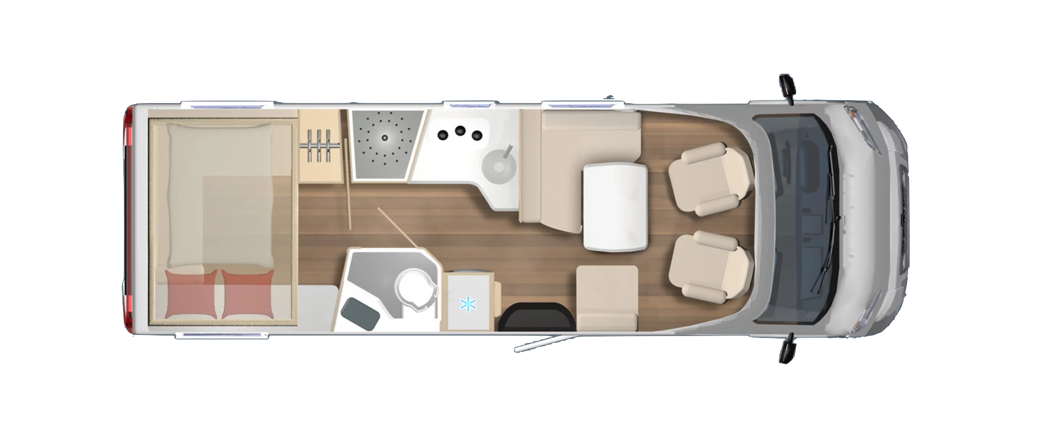 Burstner B66 744 TD 2026 | Wilderness Motorhomes for Sale New Zealand - Interior #1
