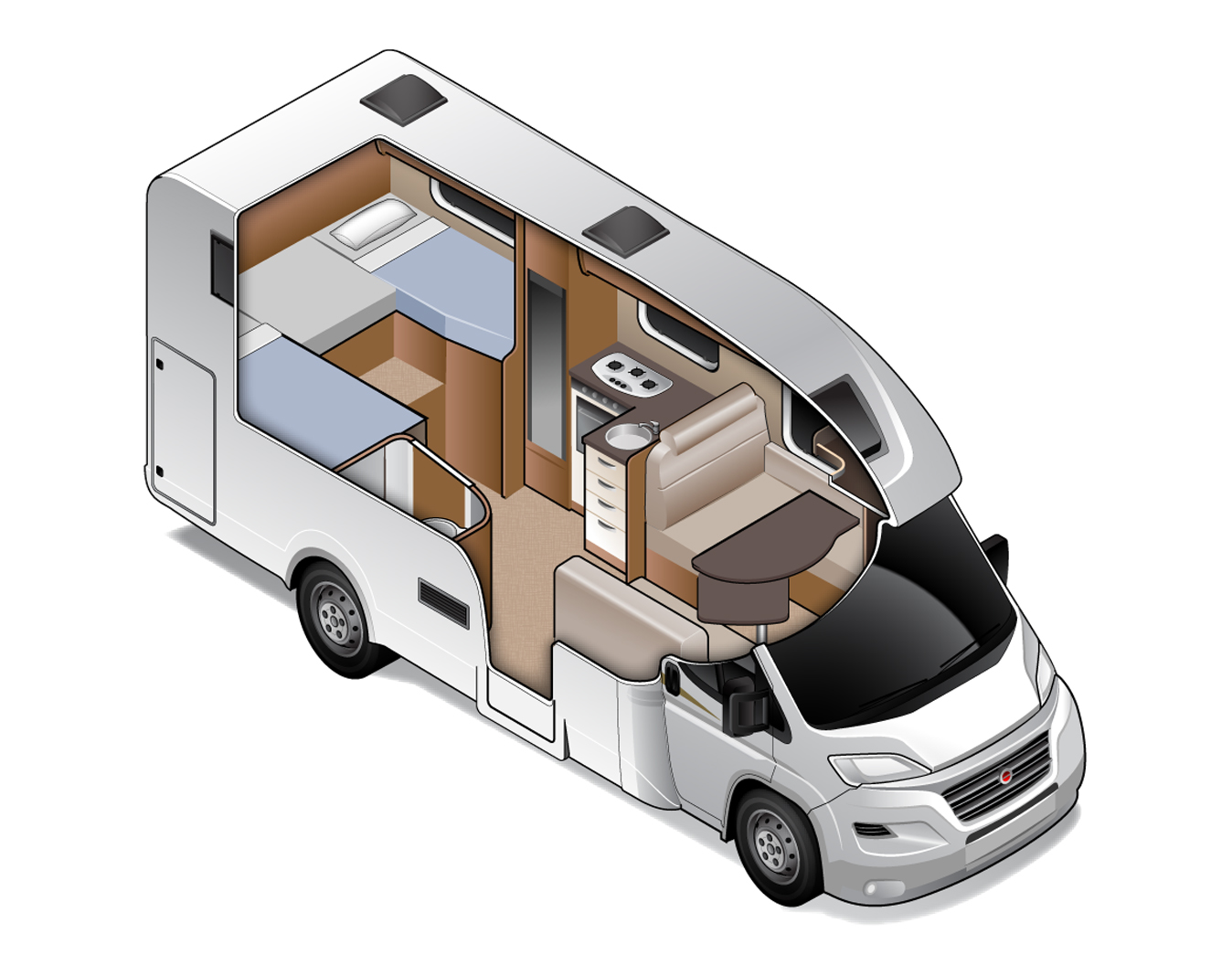 Burstner Lyseo TD690G 2023 |  Burstener Motorhomes For Sale NZ | Wilderness - Interior #3