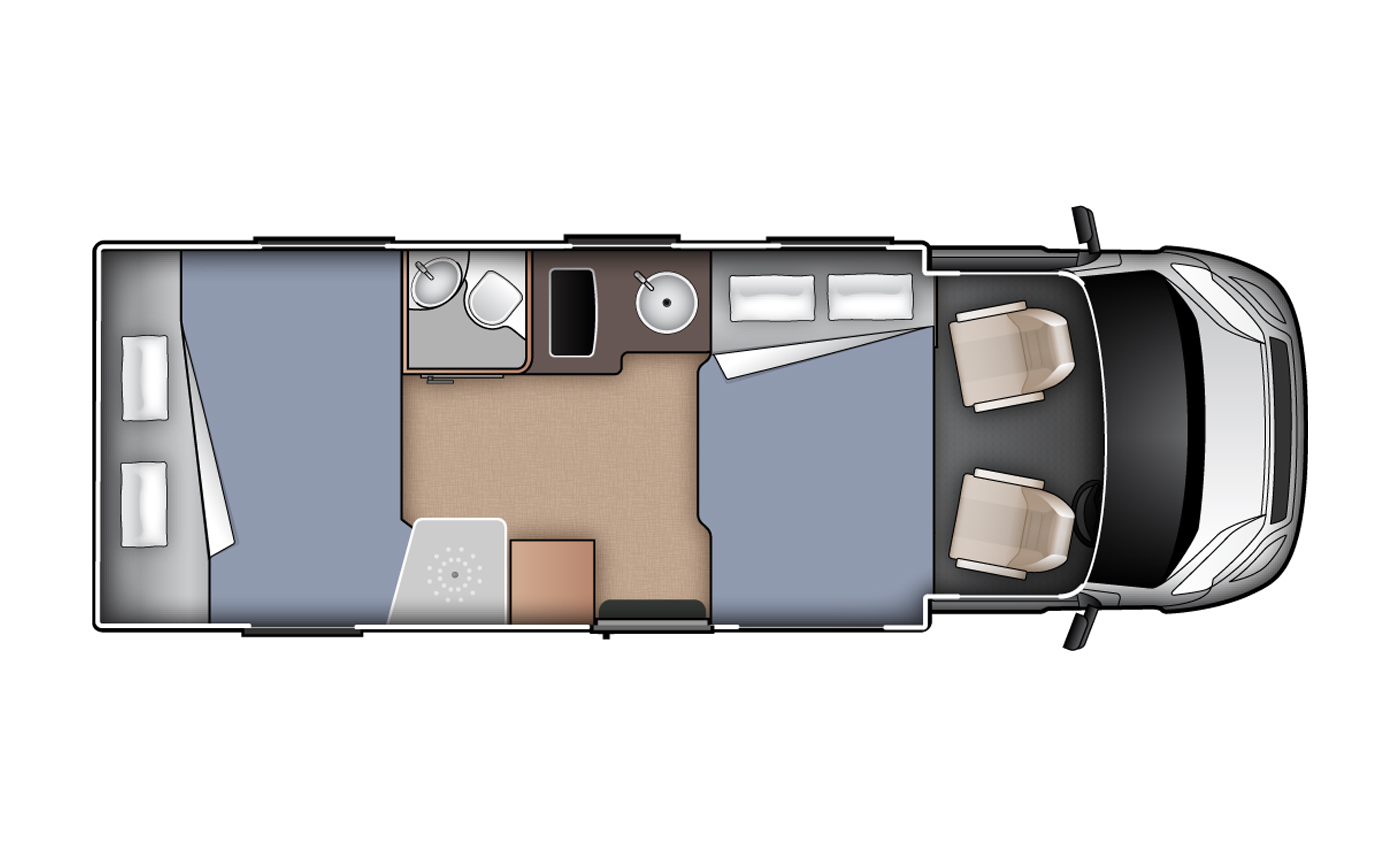 Burstner Lyseo TD727 2023 |  Burstener Motorhomes For Sale NZ | Wilderness - Interior #2