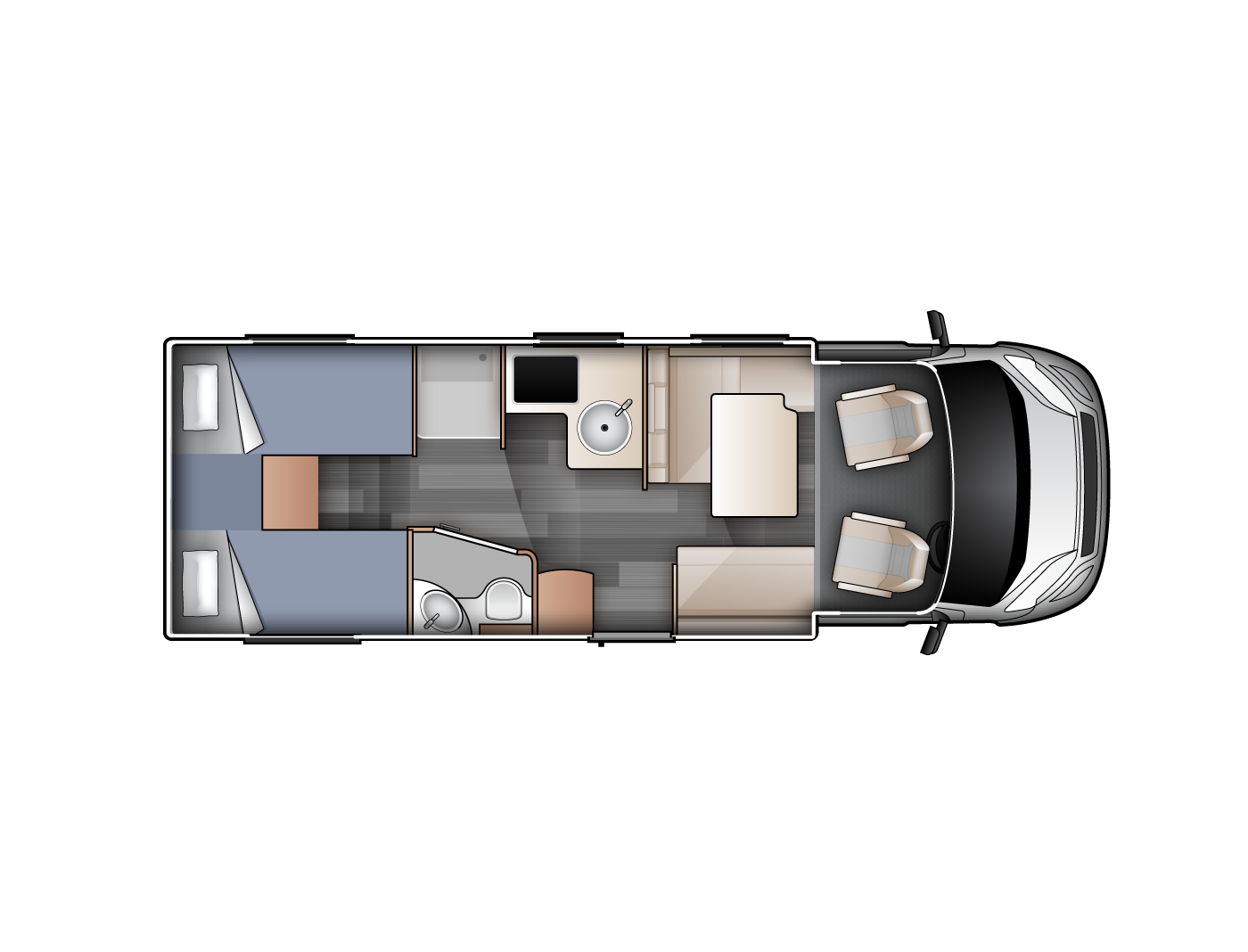 Carado T447 | 4 Berth 2022  | Wilderness Motorhomes for Sale New Zealand - Interior #1