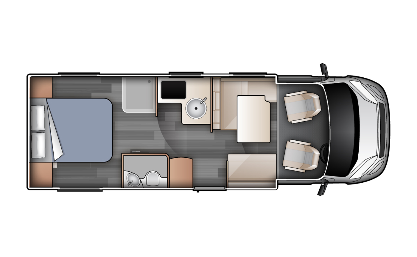 Carado T449 | 4 Berth 2022 | Wilderness Motorhomes For Sale - Interior #1