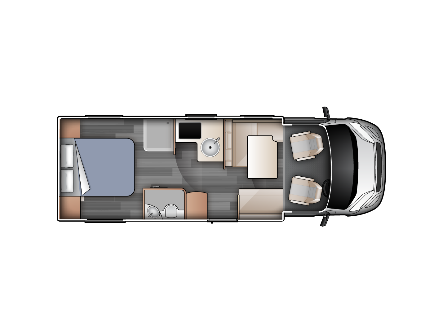 Carado T449 | 4 Berth 2022 | Wilderness Motorhomes For Sale - Interior #1