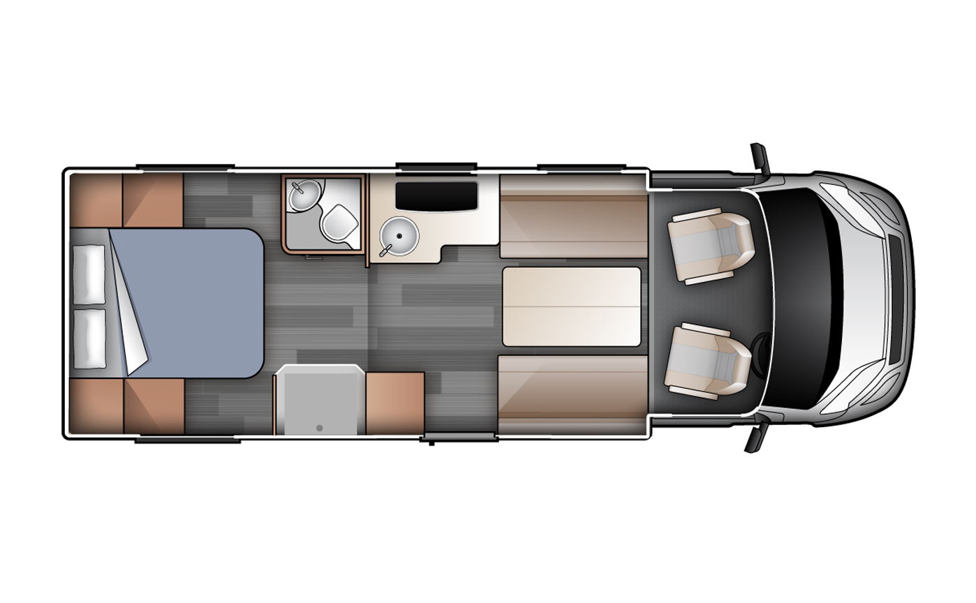 Carado T459 | 4 Beth 2022 | Wilderness Motorhomes for Sale New Zealand - Interior #1