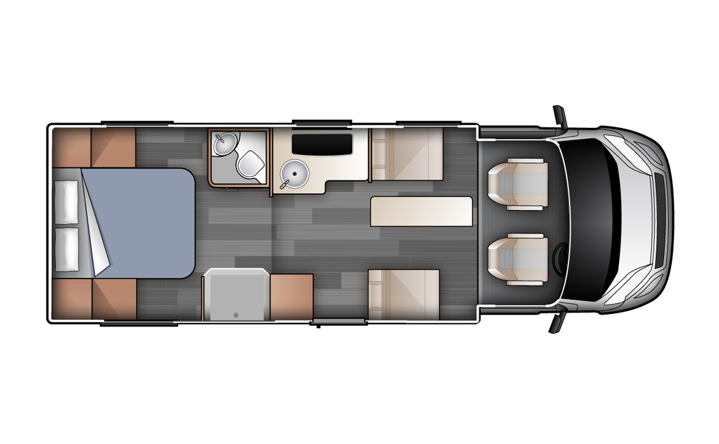 Carado T459 | 4 Beth 2022 | Wilderness Motorhomes for Sale New Zealand - Interior #2