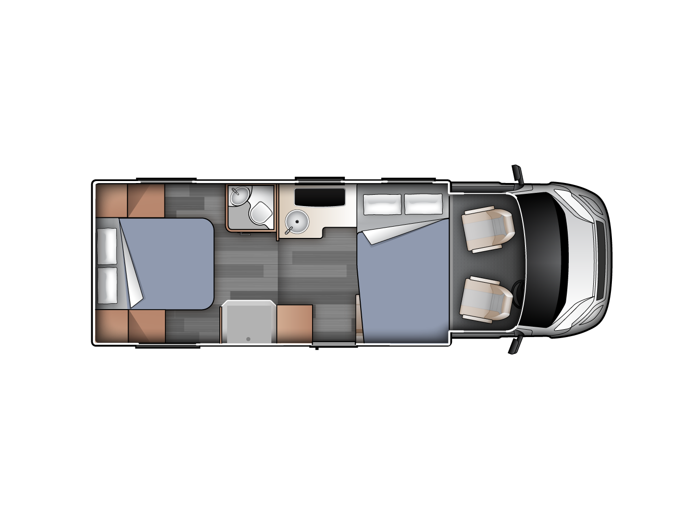 Carado T459 | 4 Berth 2022 | Wilderness Motorhomes for Sale New Zealand - Interior #2