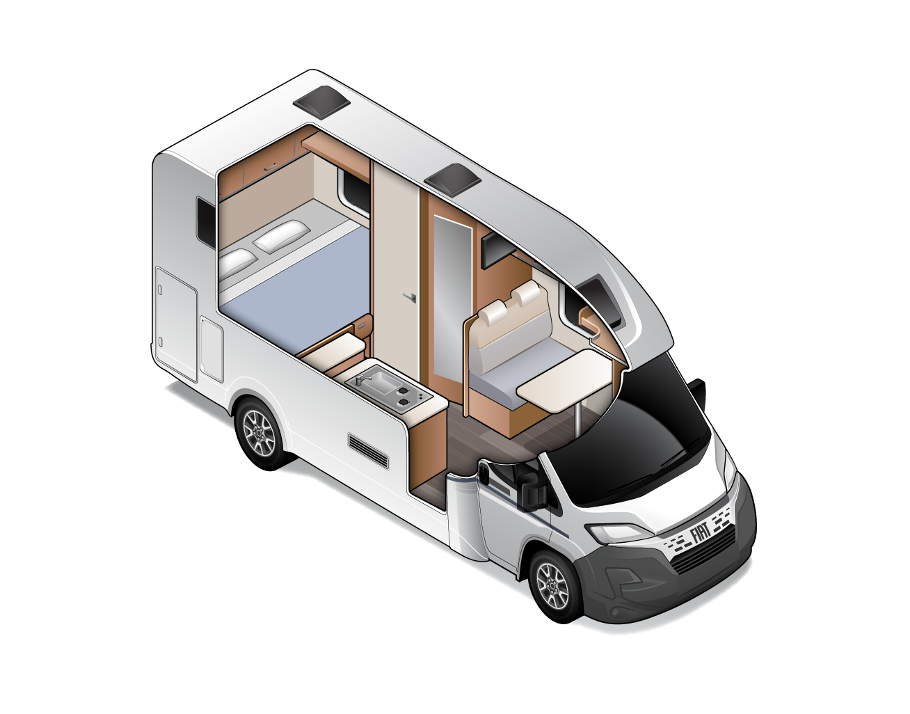 Carado V337 2025 Motorhome For Sale NZ Wilderness Motorhomes - Interior #4