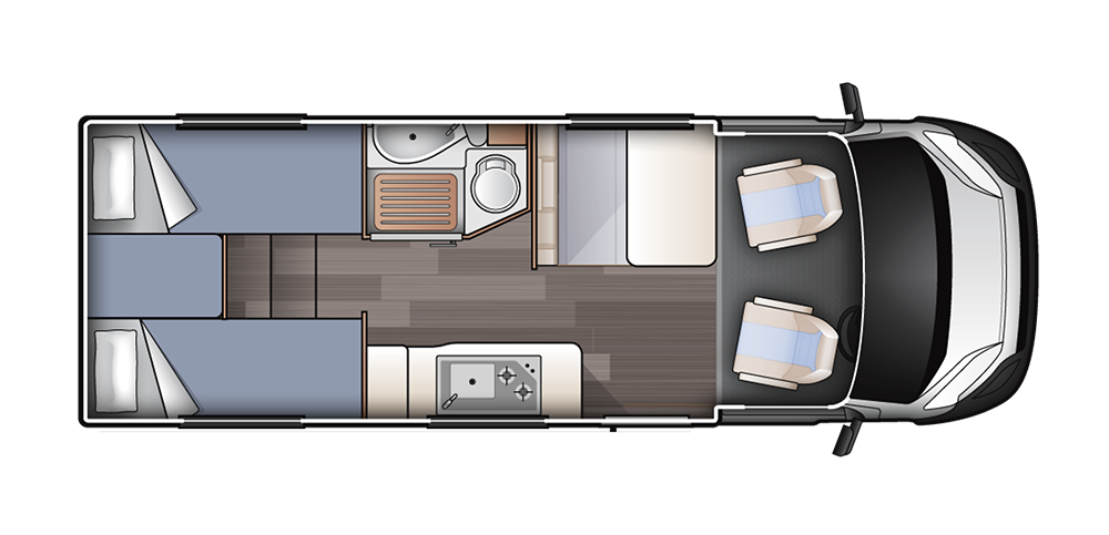 Carado V337 2025 Motorhome For Sale NZ Wilderness Motorhomes - Interior #1