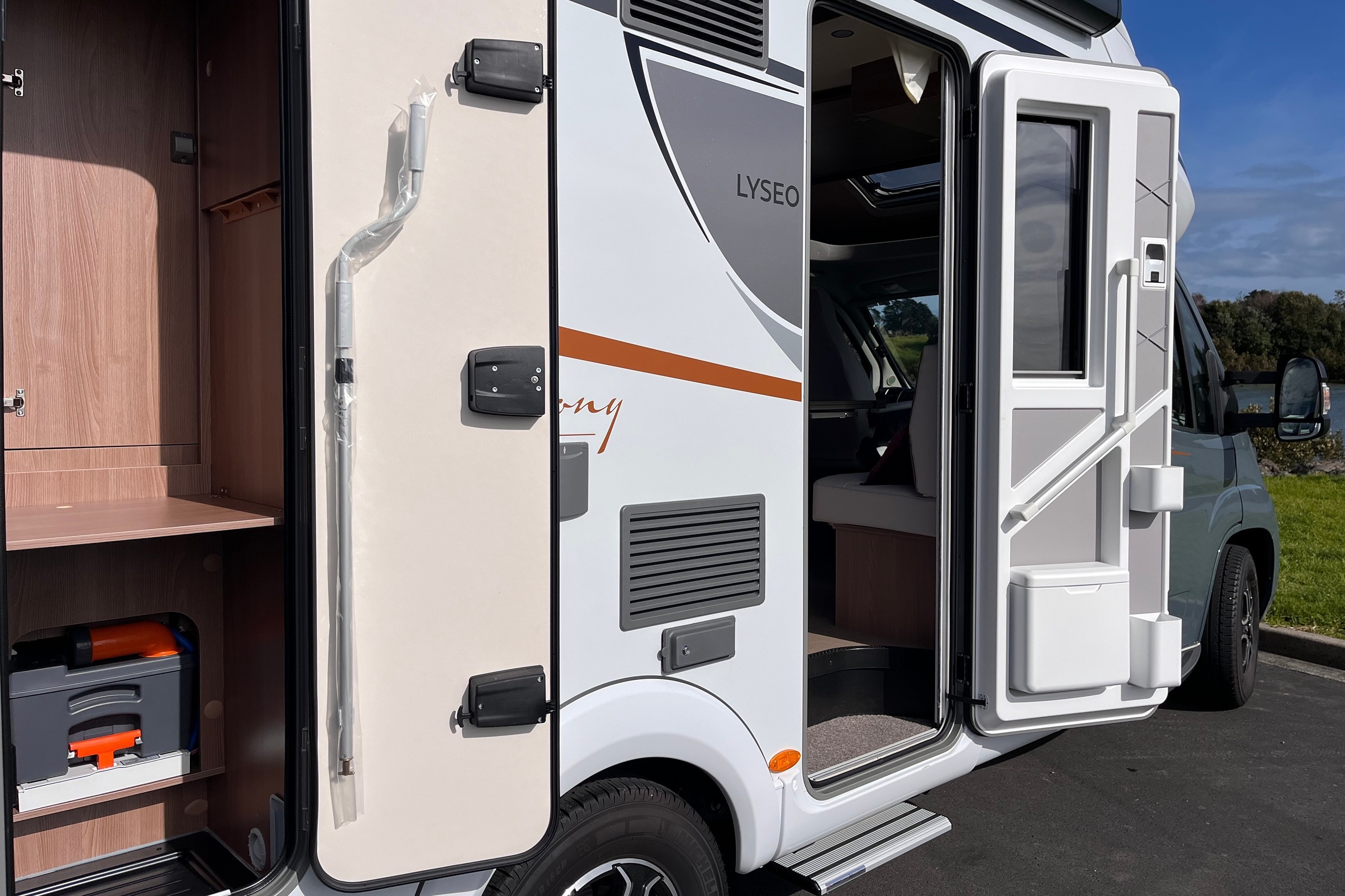Wilderness Burstner Lyseo TD594 2025 motorhome exterior garage