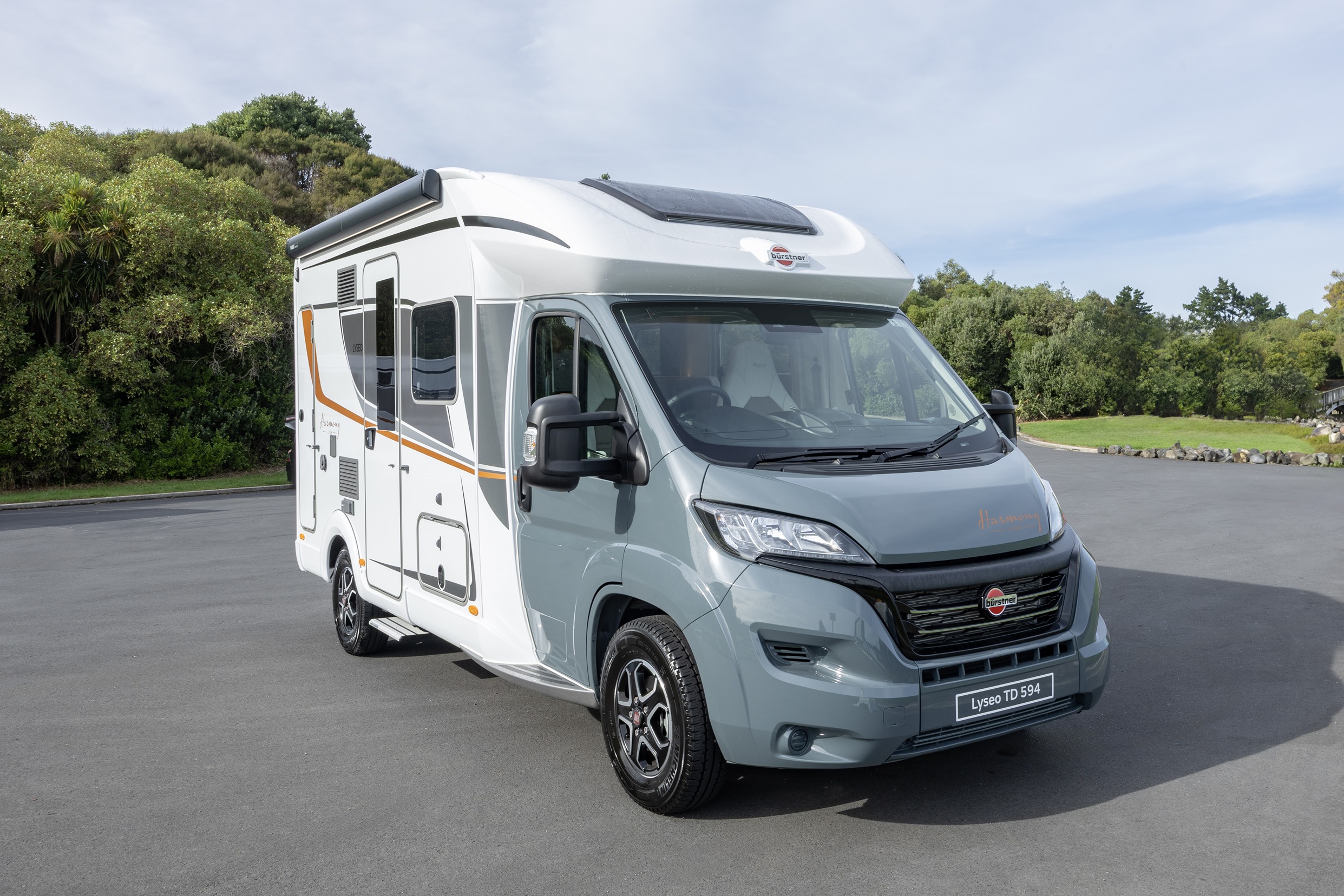 Wilderness Burstner Lyseo TD594 2025 motorhome front left exterior