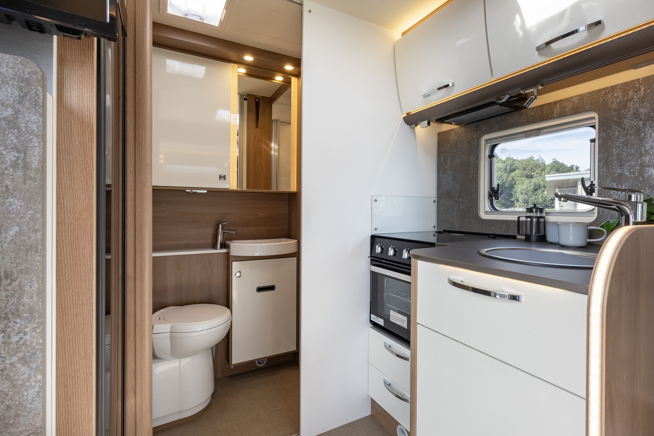 Wilderness Burstner Lyseo TD594 2025 motorhome kitchen