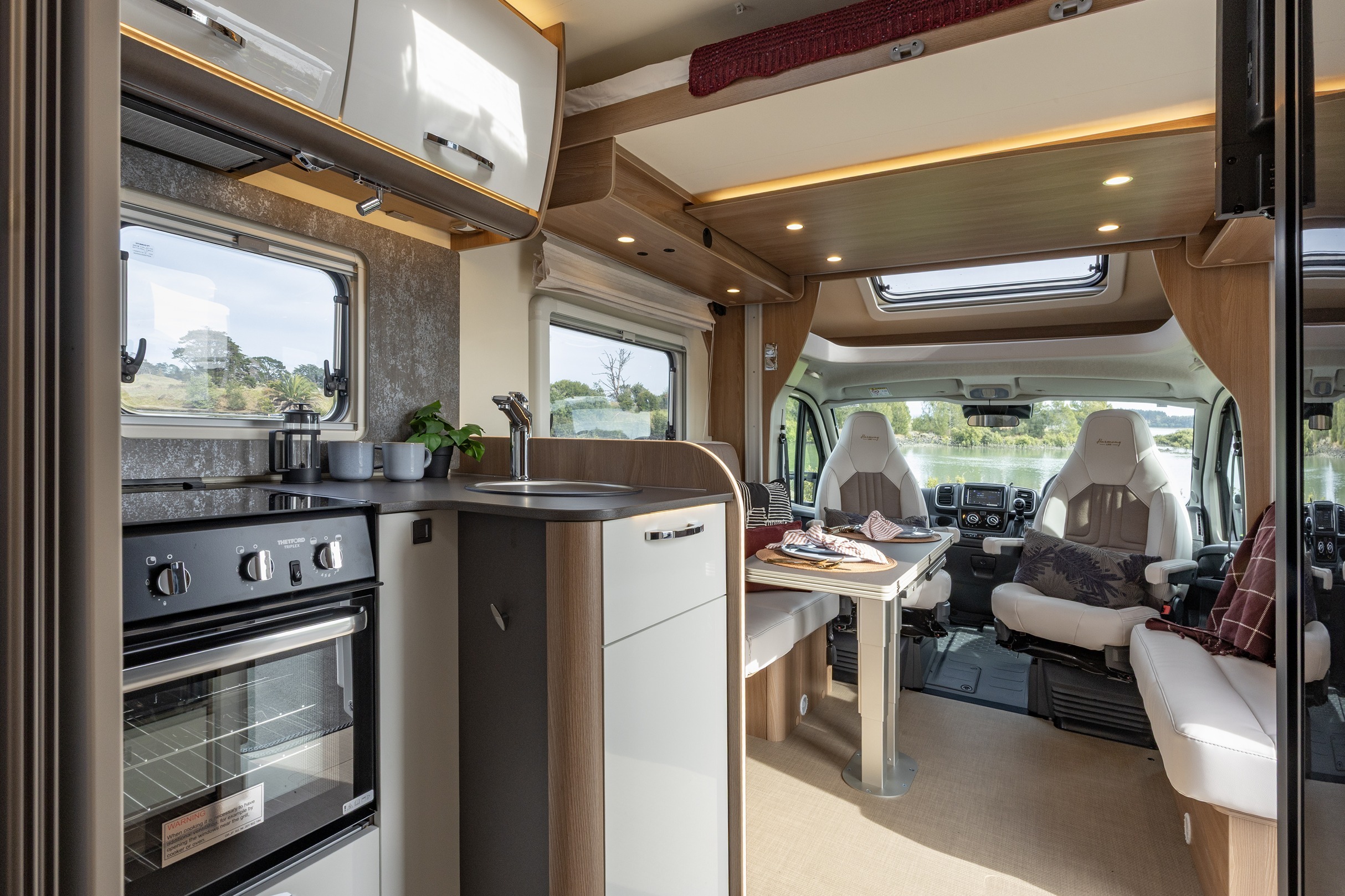 Wilderness Burstner Lyseo TD594 2025 motorhome rear to front