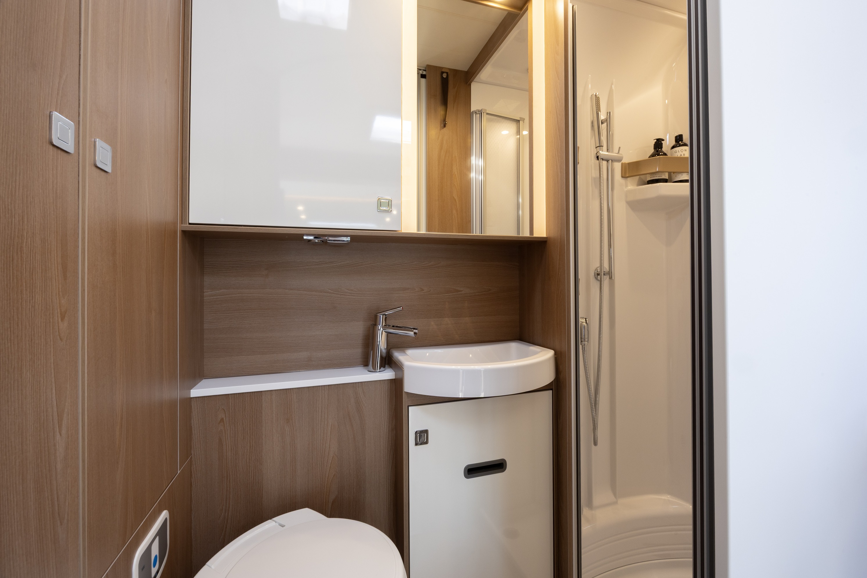 Wilderness Burstner Lyseo TD594 2025 motorhome bathroom
