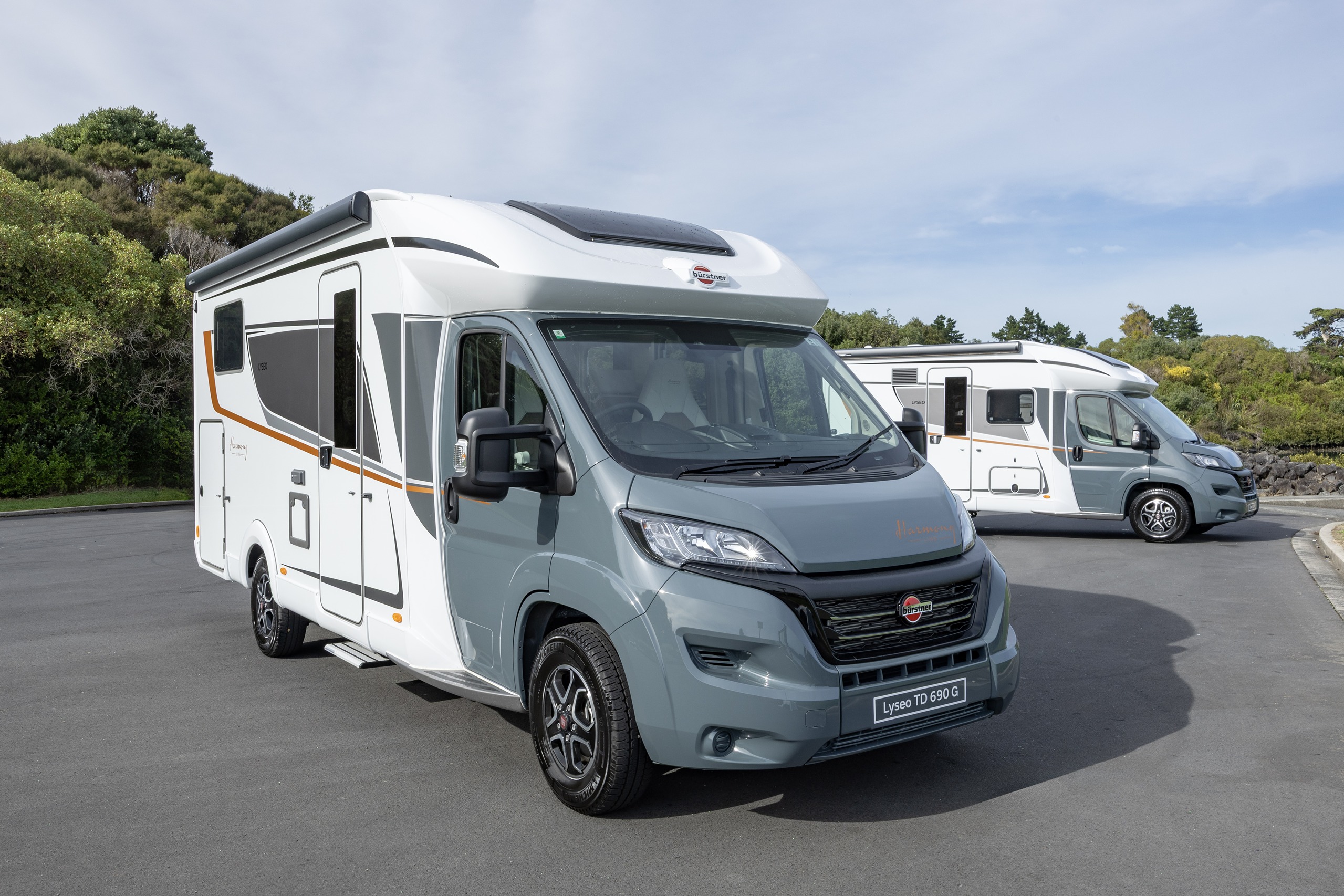 Wilderness 2025 Lyseo TD690G motorhome exterior right front