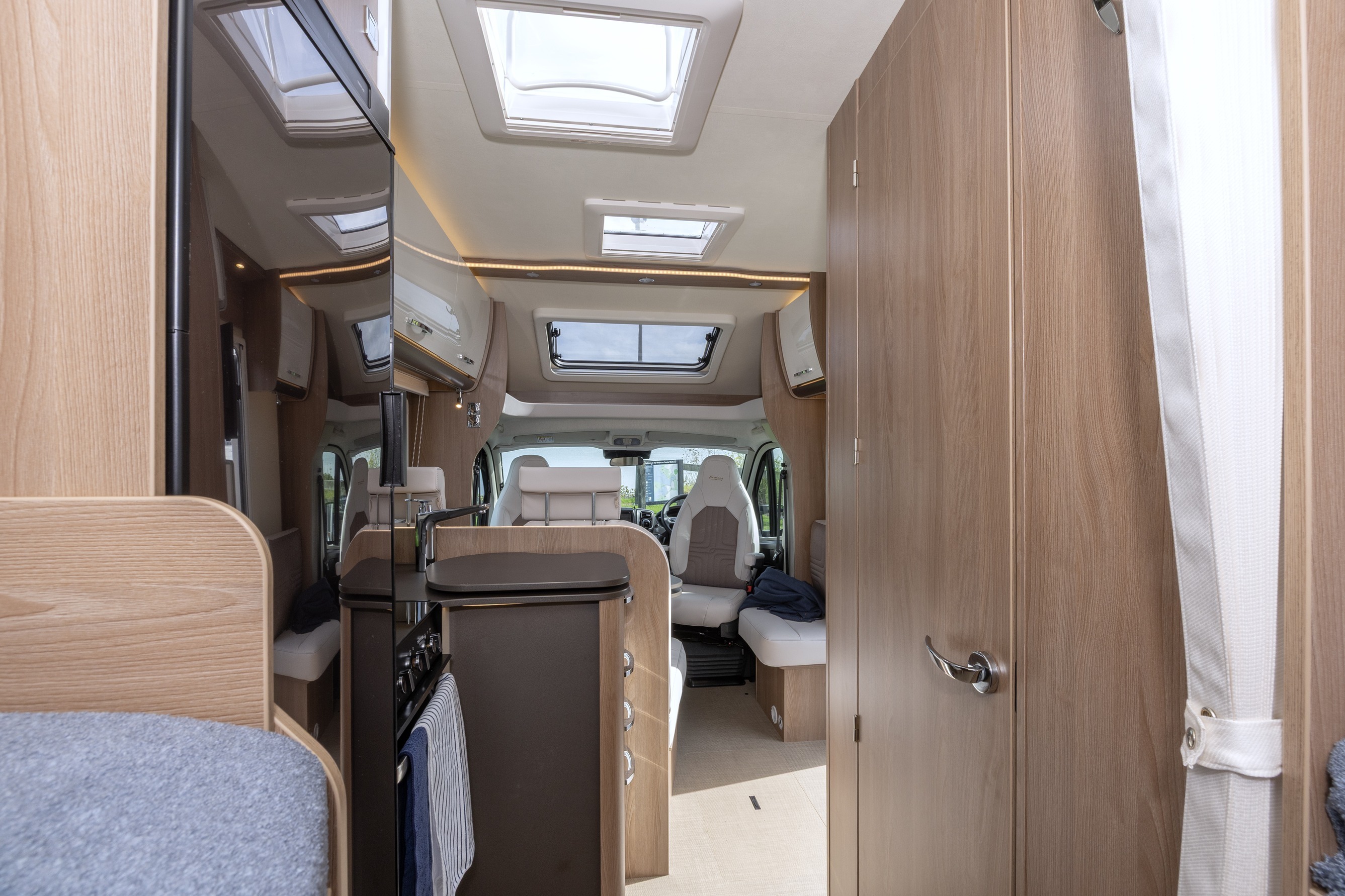 Wilderness 2025 Lyseo TD690G motorhome interior rear look through