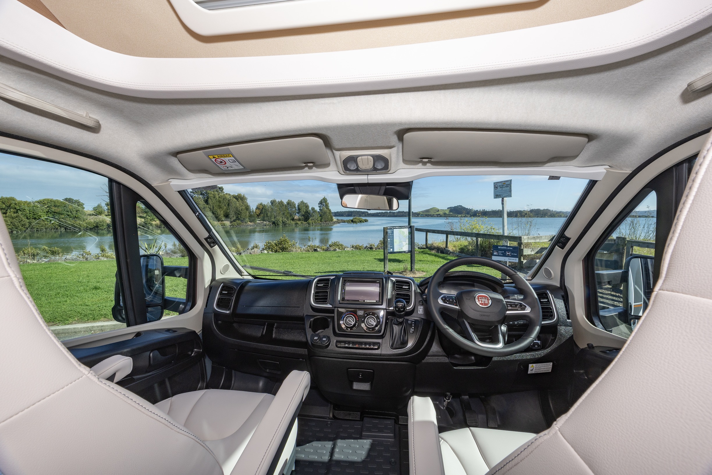 Wilderness 2025 Lyseo TD744 motorhome interior cab