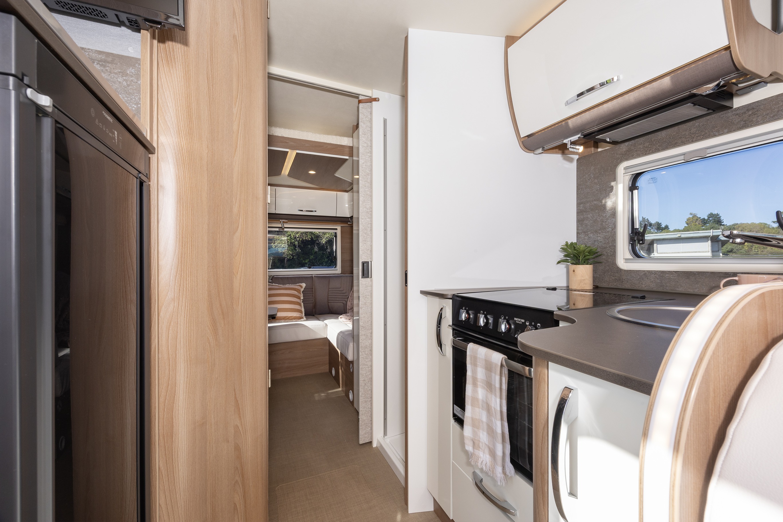 Wilderness 2025 Lyseo TD744 motorhome interior kitchen