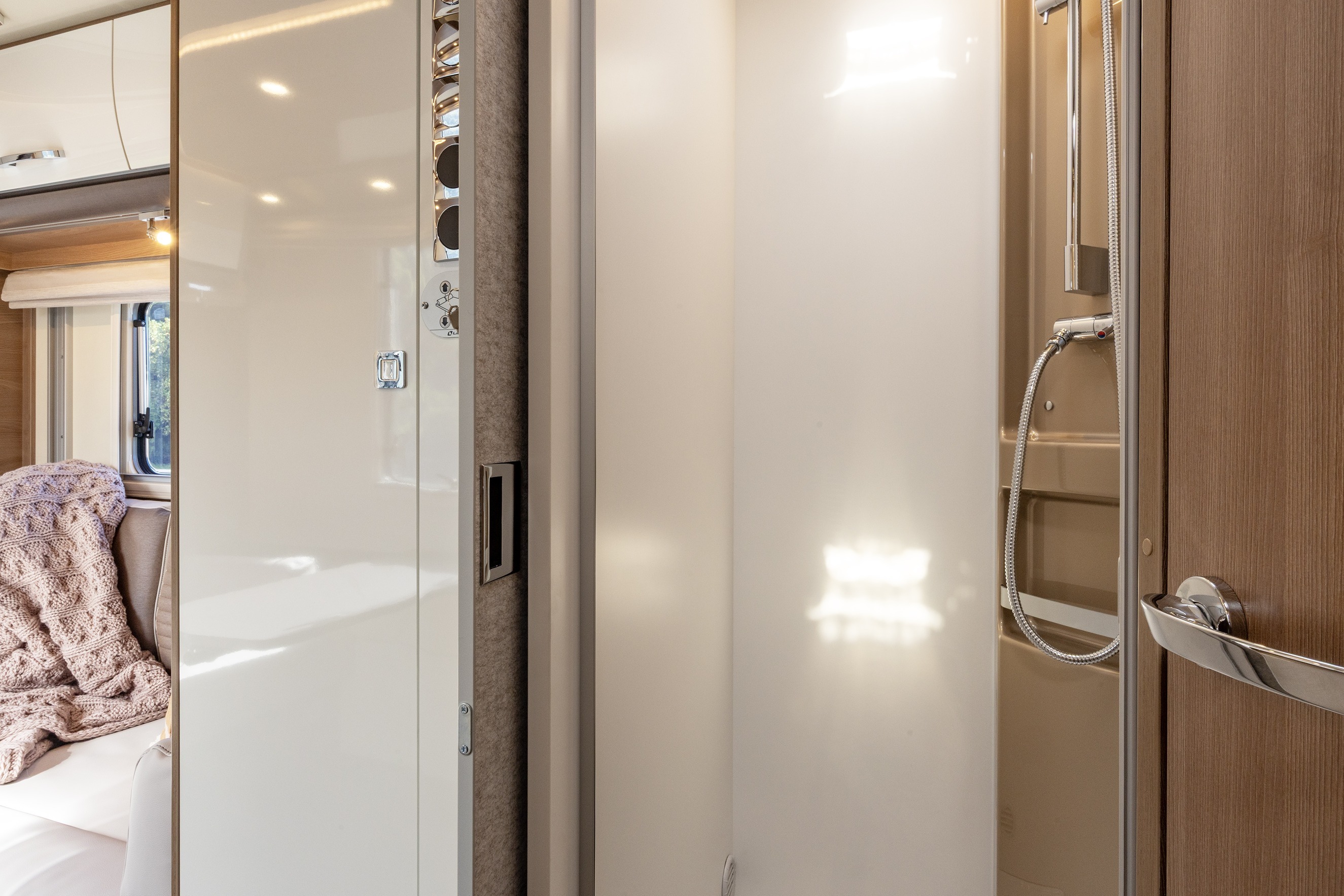 Wilderness 2025 Lyseo TD744 motorhome interior shower