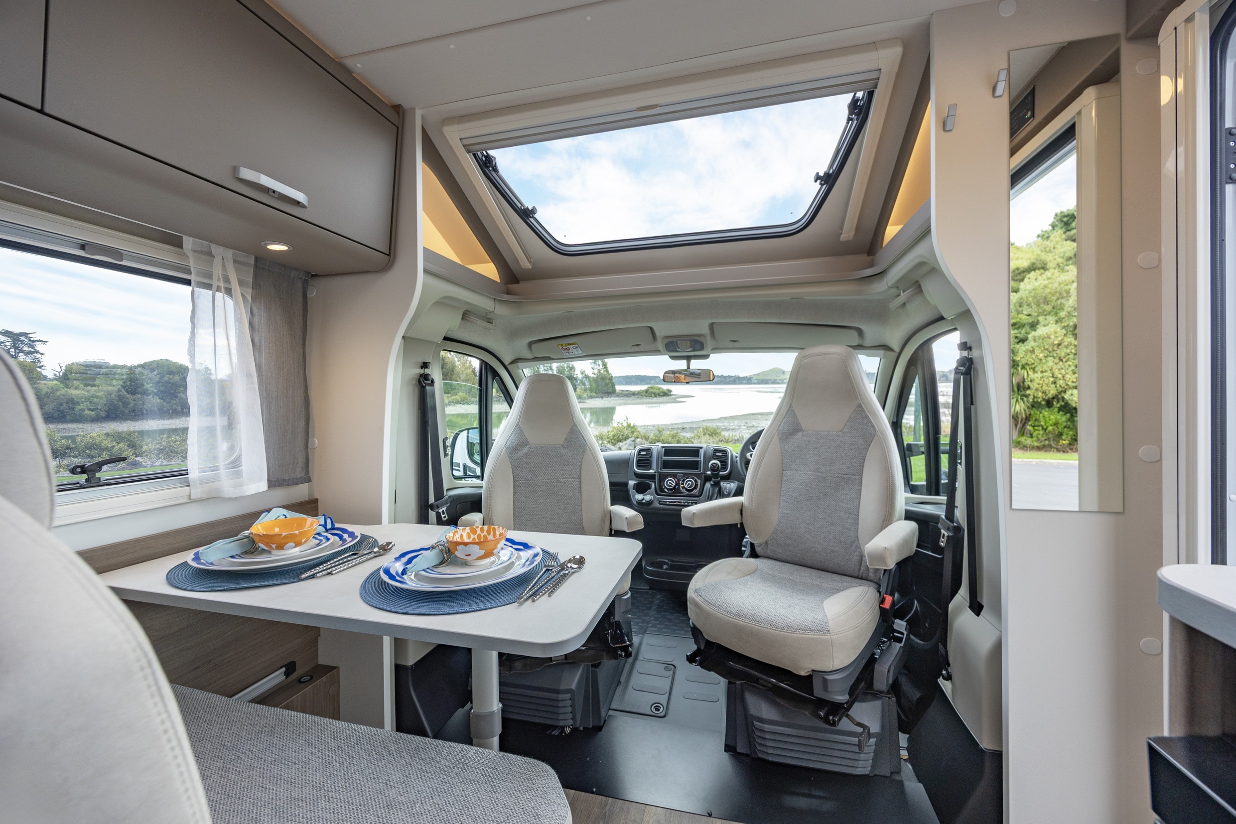 Wilderness 2025 Carado T135 motorhome interior dining