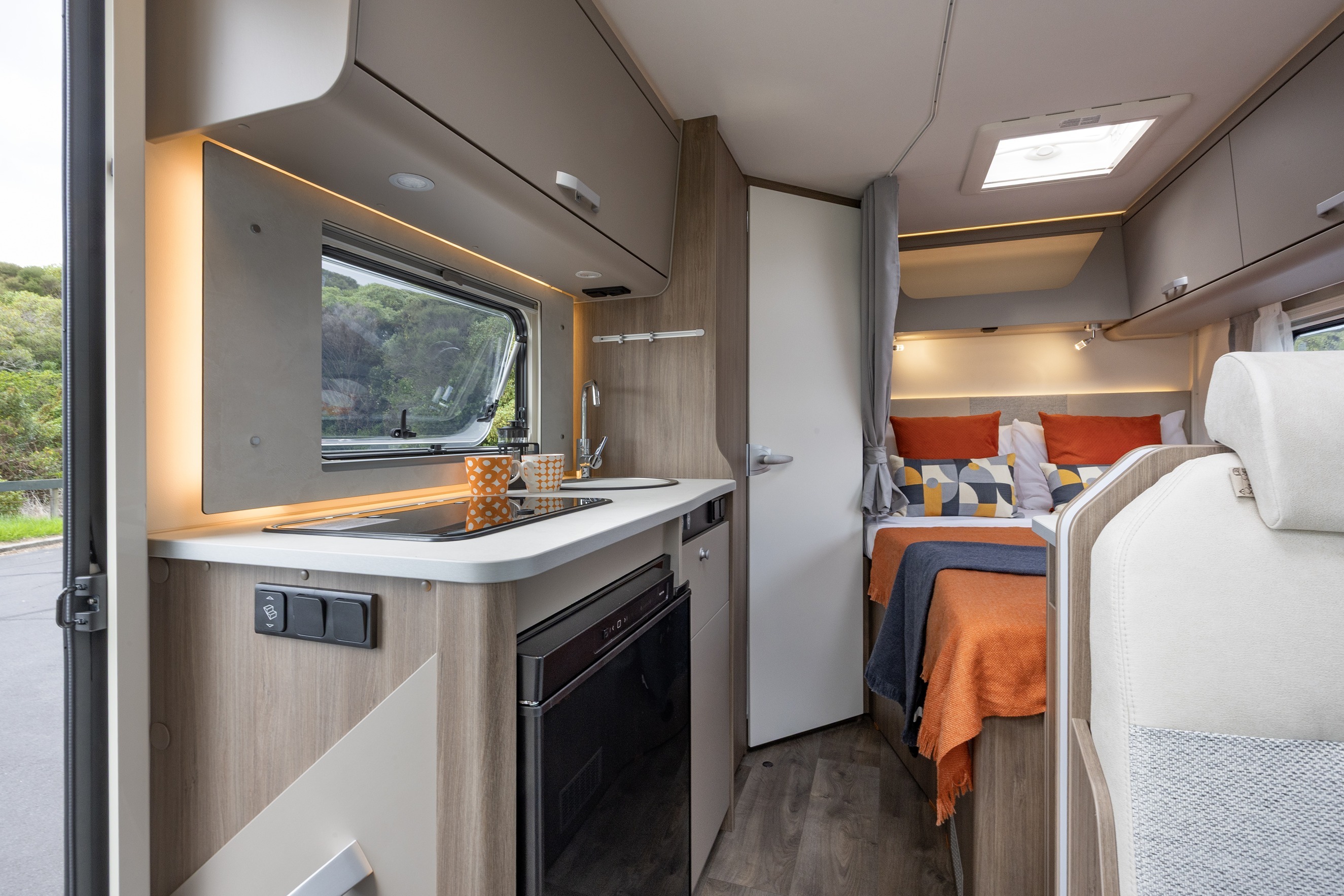 Wilderness 2025 Carado T135 motorhome interior kitchen