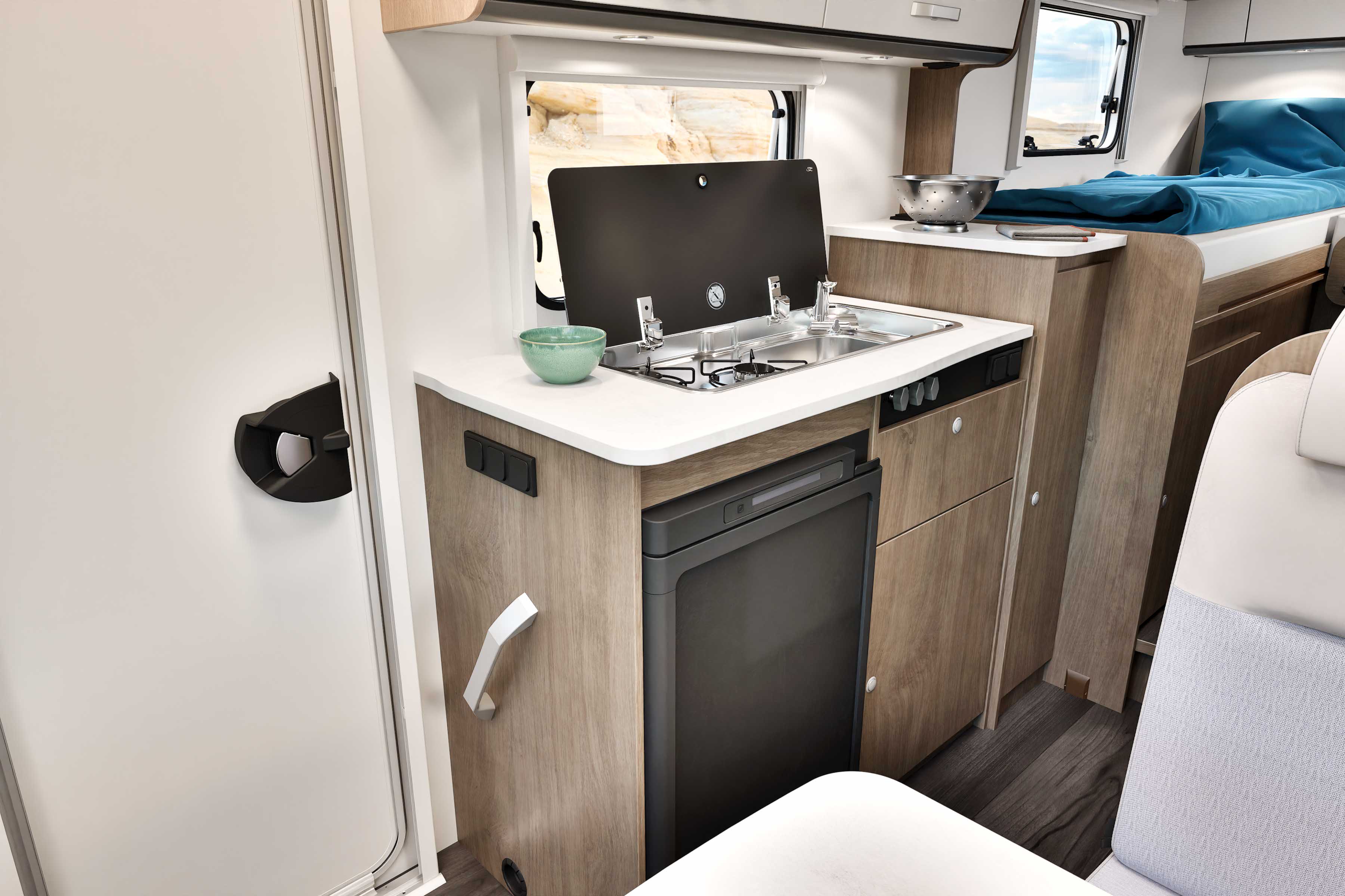 2025 Carado V337 imagebank interior kitchen