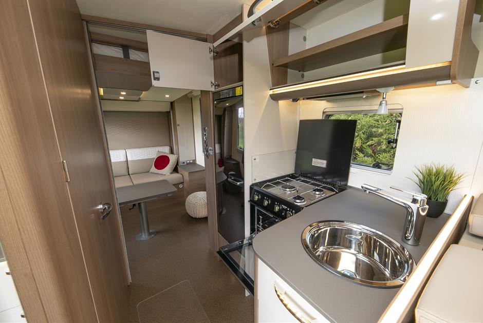 Wilderness 2021 Lyseo TD745 motorhome interior kitchen