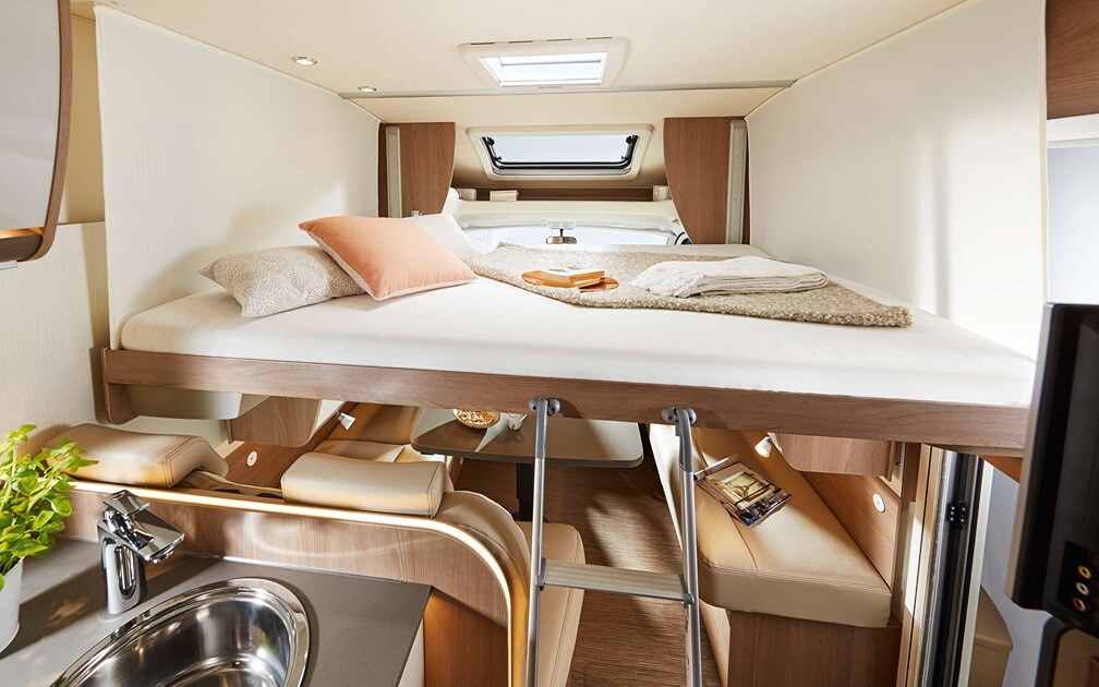 Wilderness 2021 Lyseo TD590 motorhome interior drop down bed