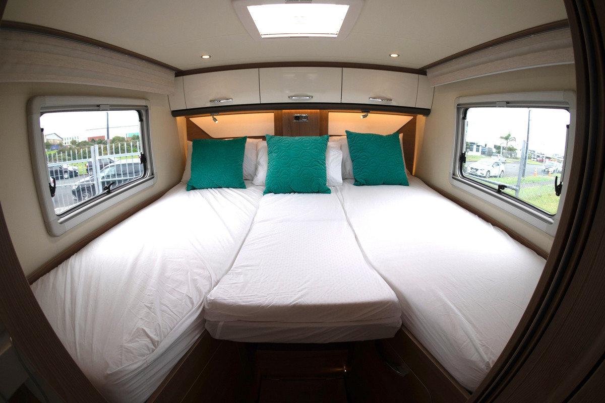 Wilderness 2021 Lyseo TD727 motorhome interior beds