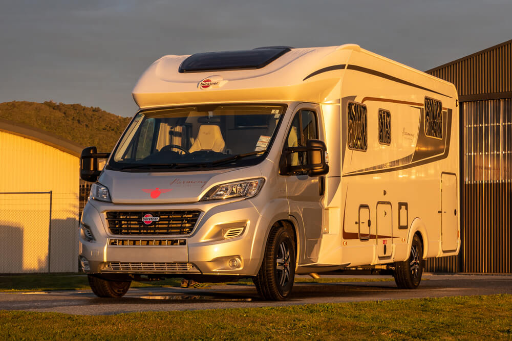 Wilderness 2022 Lyseo TD736 motorhome exterior front side view
