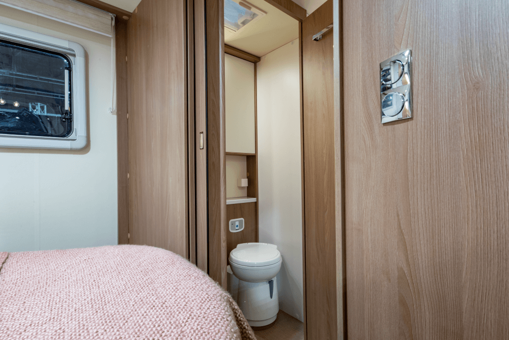 Wilderness 2022 Lyseo TD736 motorhome interior toilet