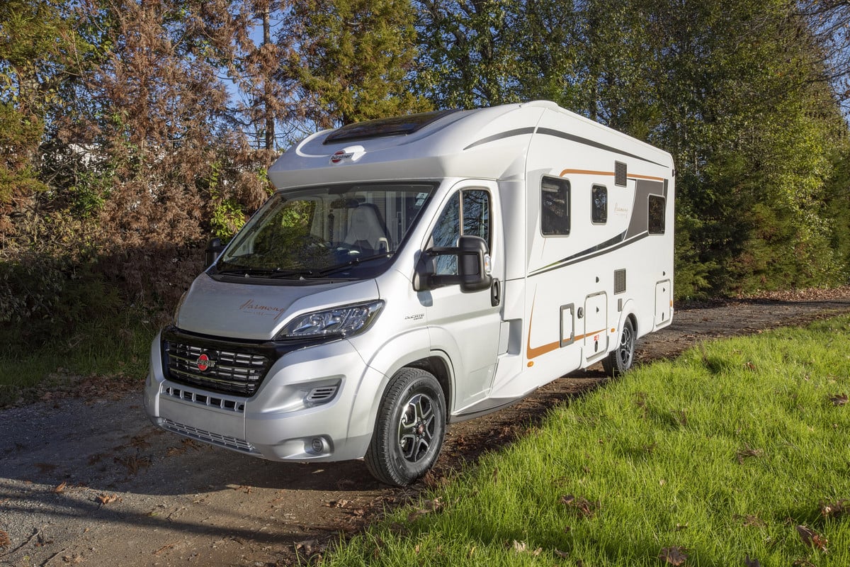 Wilderness 2022 Lyseo TD727 motorhome exterior front side view