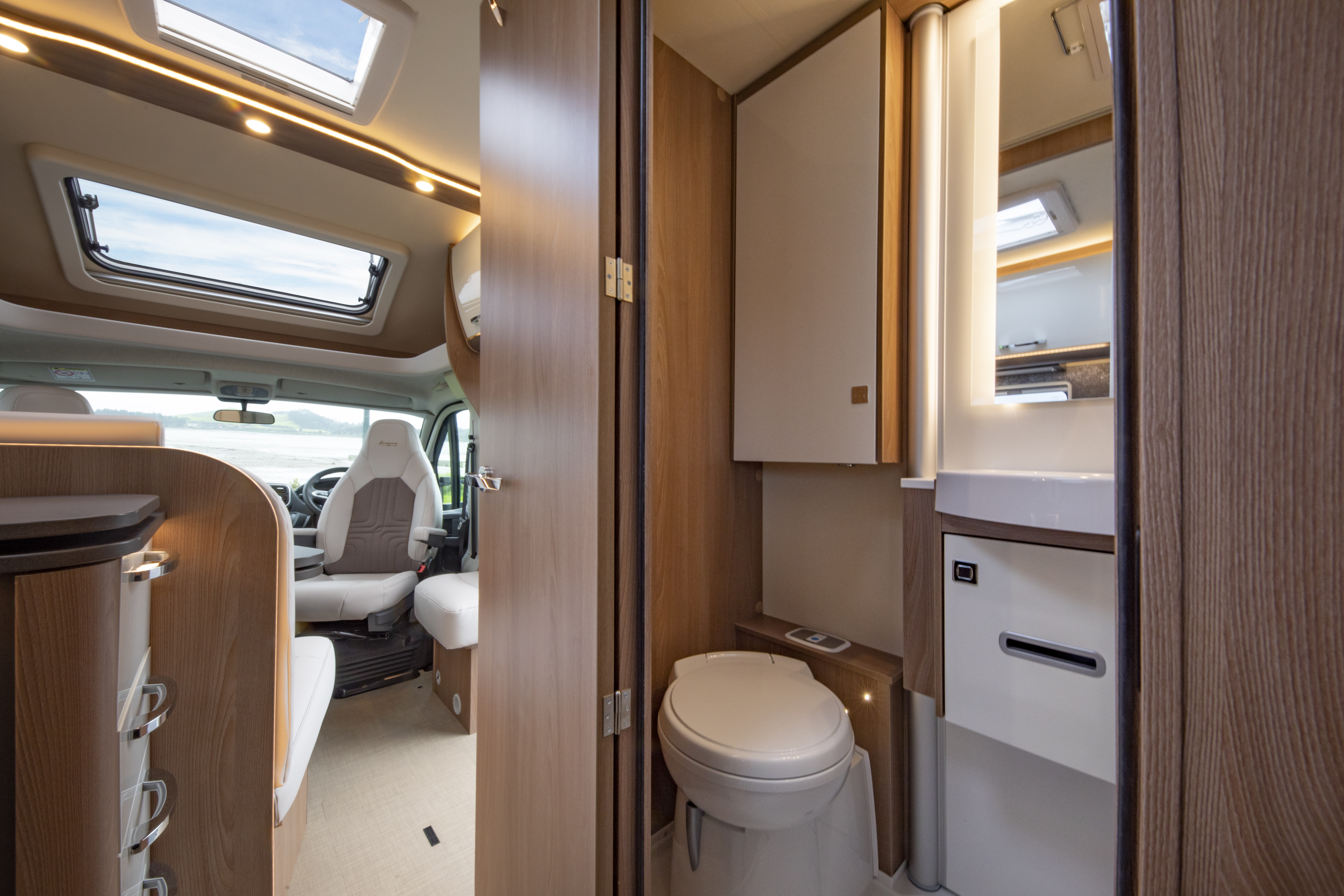 Wilderness 2022 Lyseo TD690G motorhome interior toilet