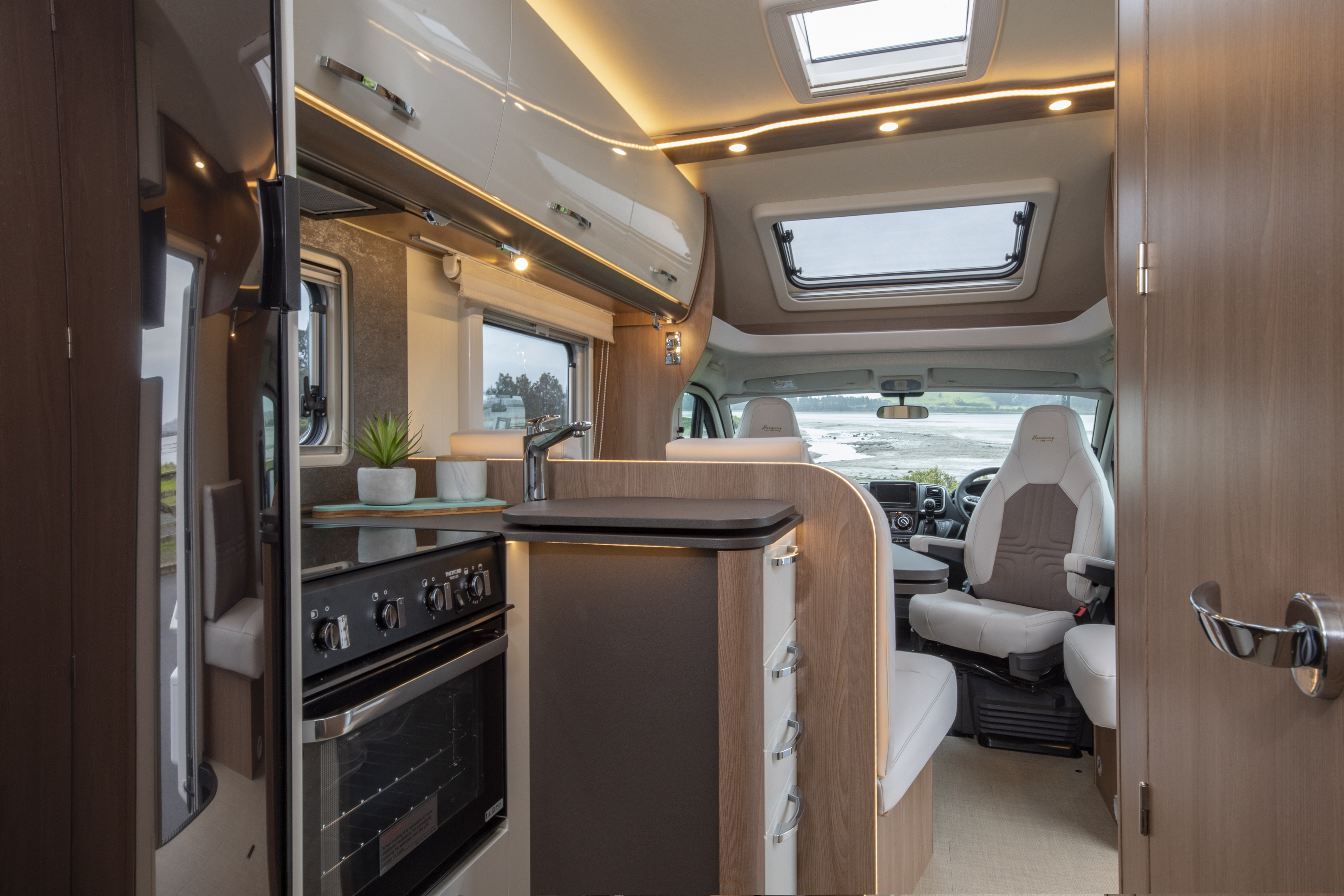 Wilderness 2023 Lyseo TD690G motorhome interior kitchen