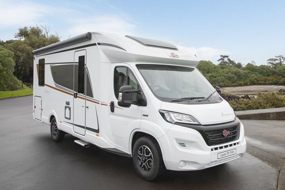 Wilderness 2022 Lyseo TD744 motorhome exterior side