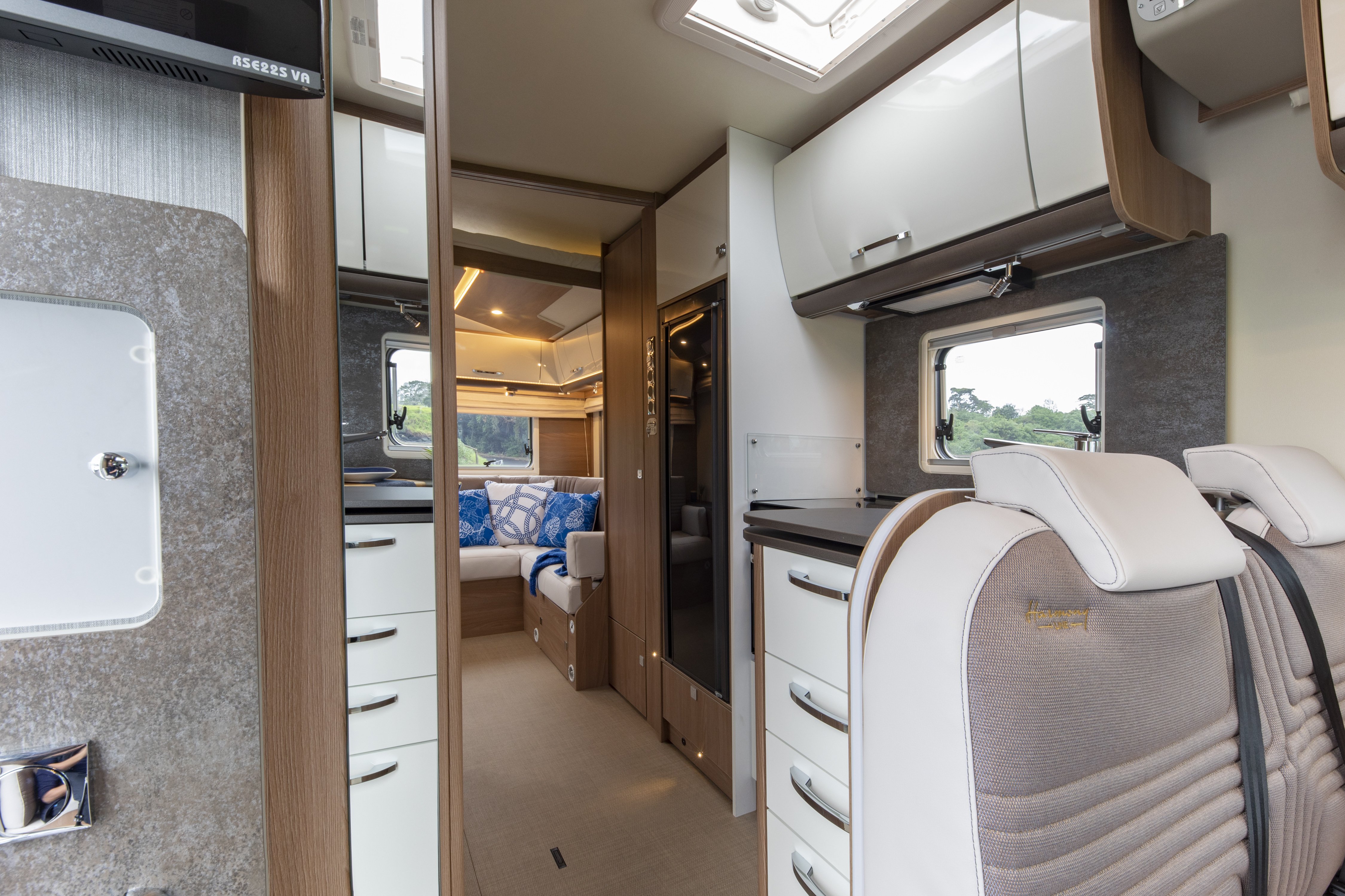 Wilderness 2022 Lyseo TD744 motorhome interior entry