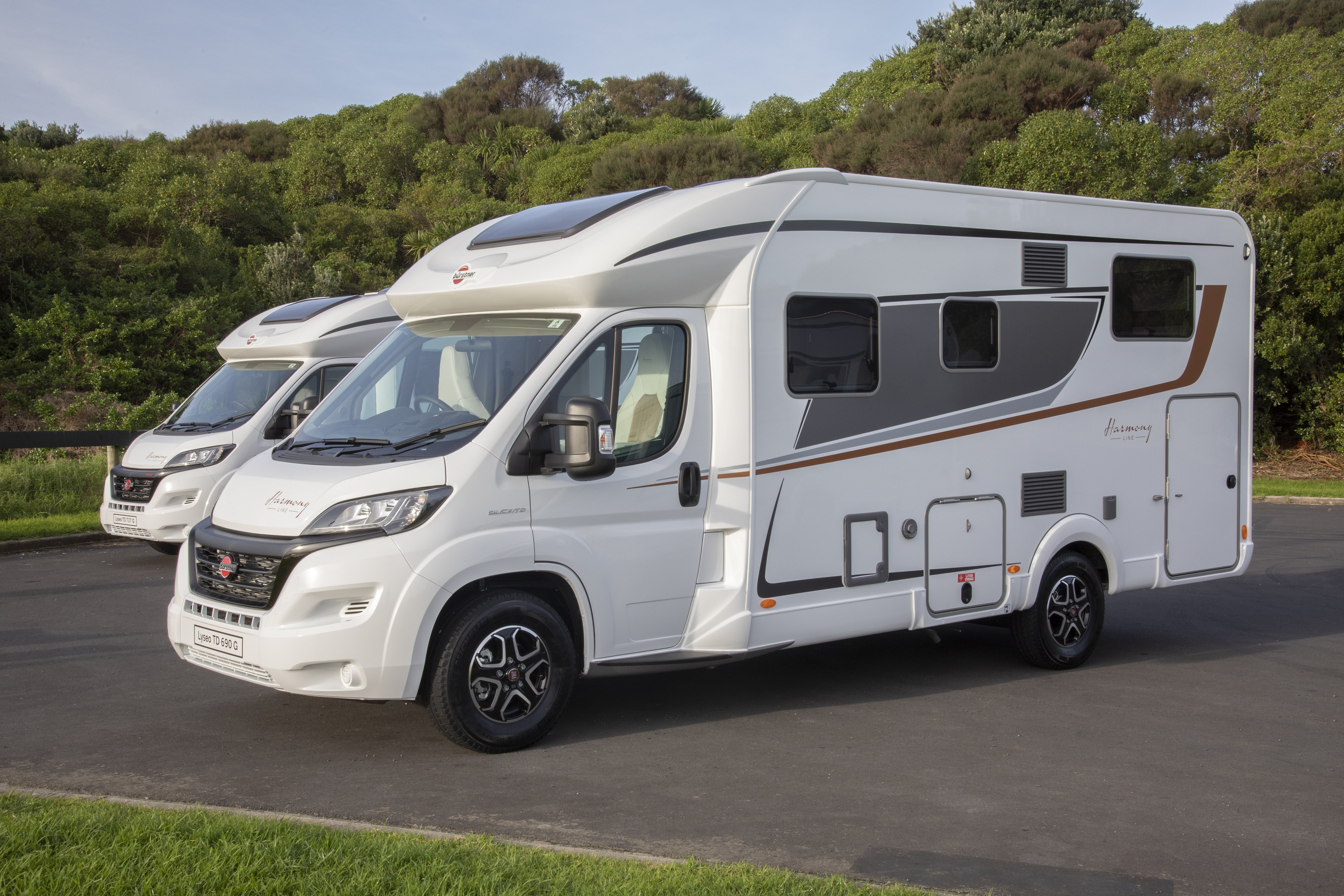 Wilderness 2022 Lyseo TD745 motorhome exterior side view