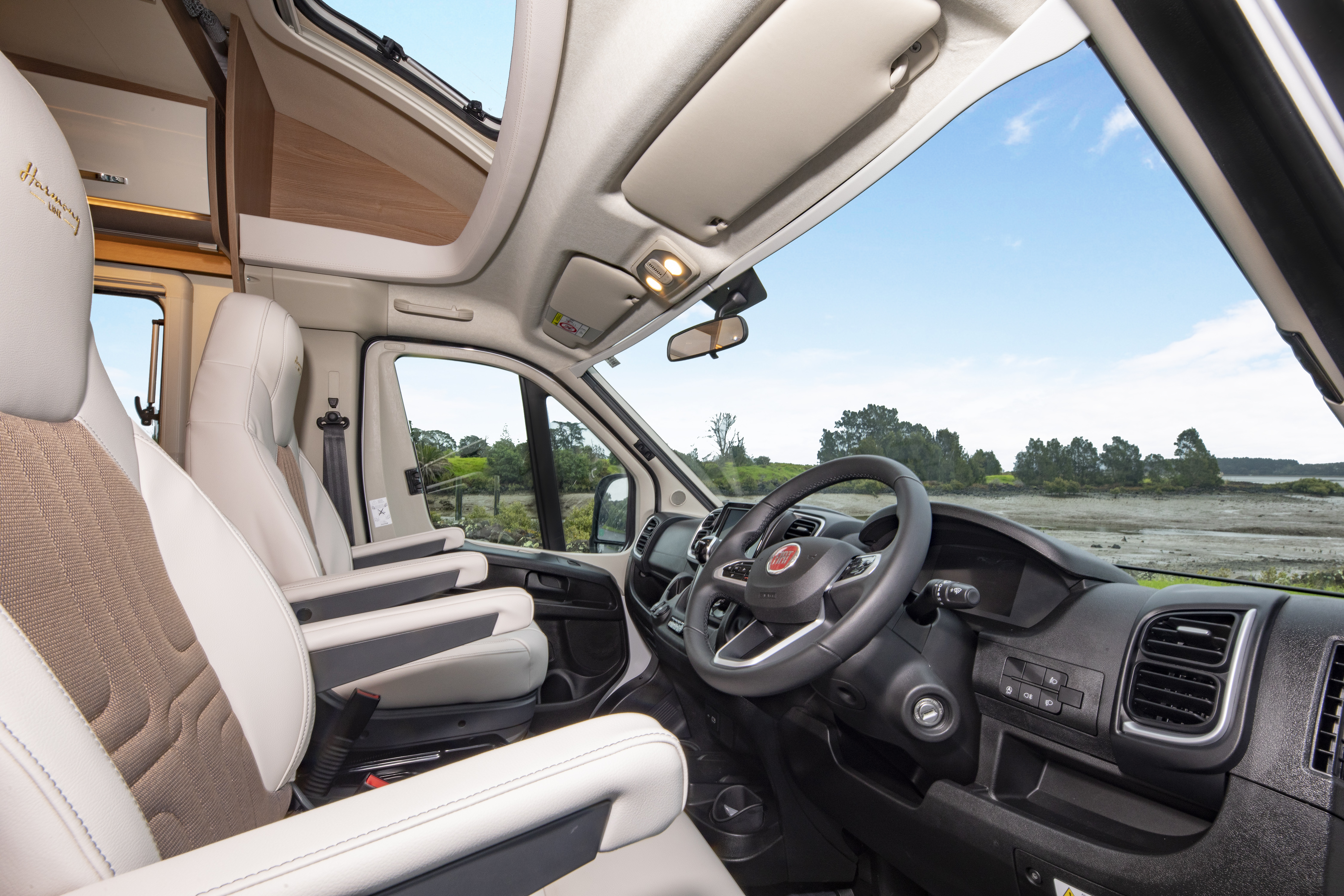 The new Fiat Ducato cockpit 