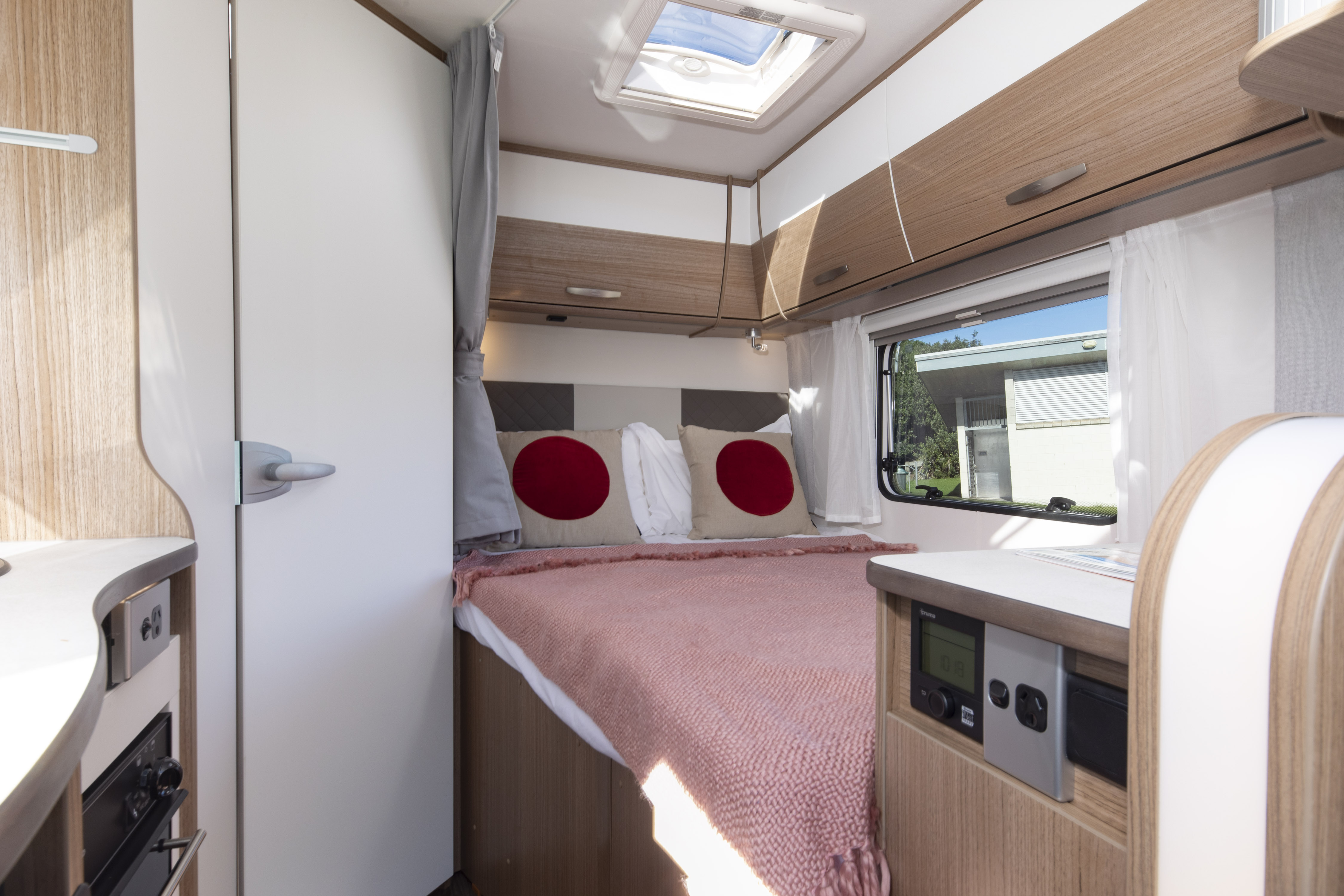 Wilderness 2022 Carado T135 motorhome interior bedroom