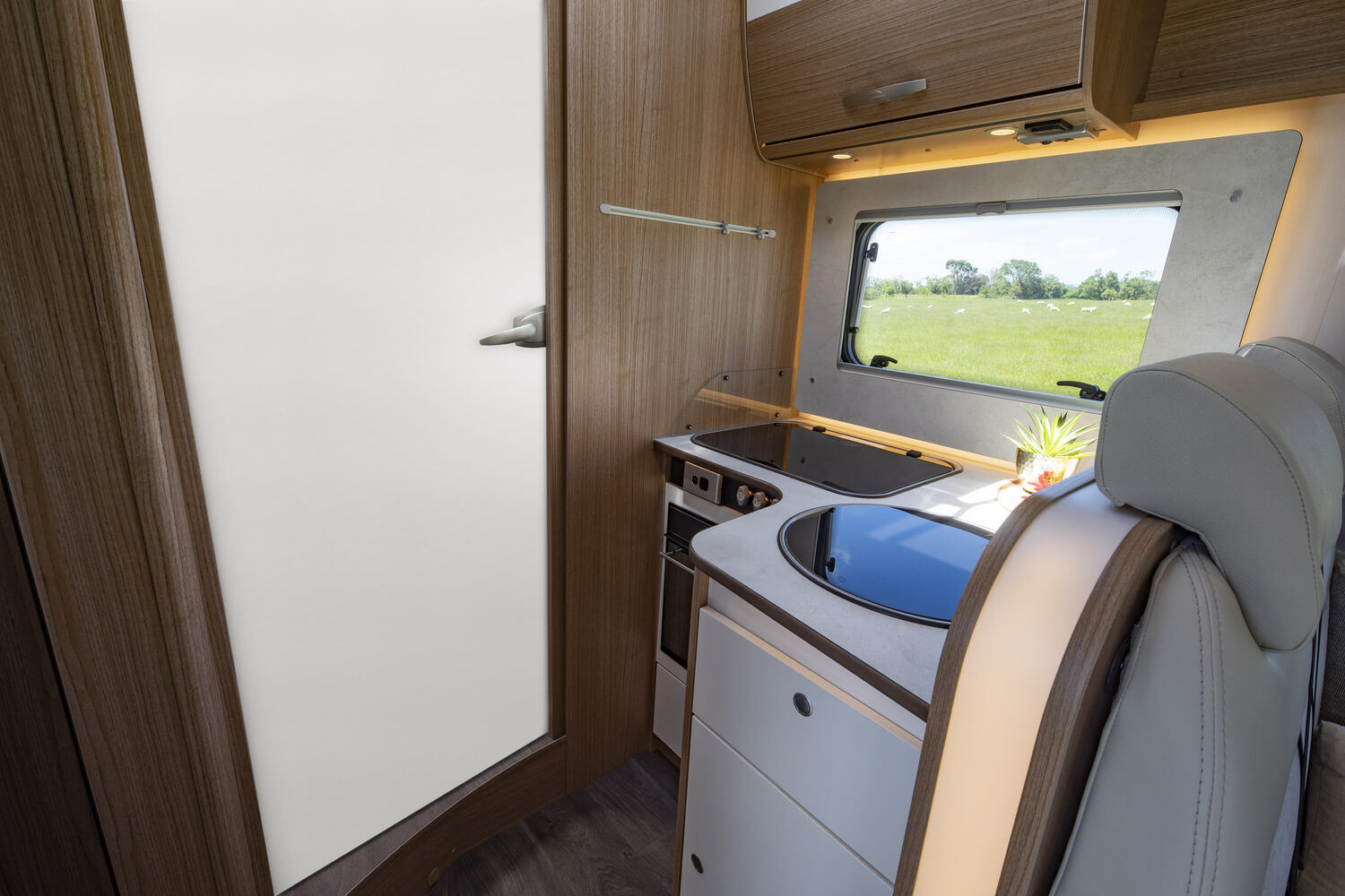 Wilderness 2021 Carado T449 motorhome interior kitchen