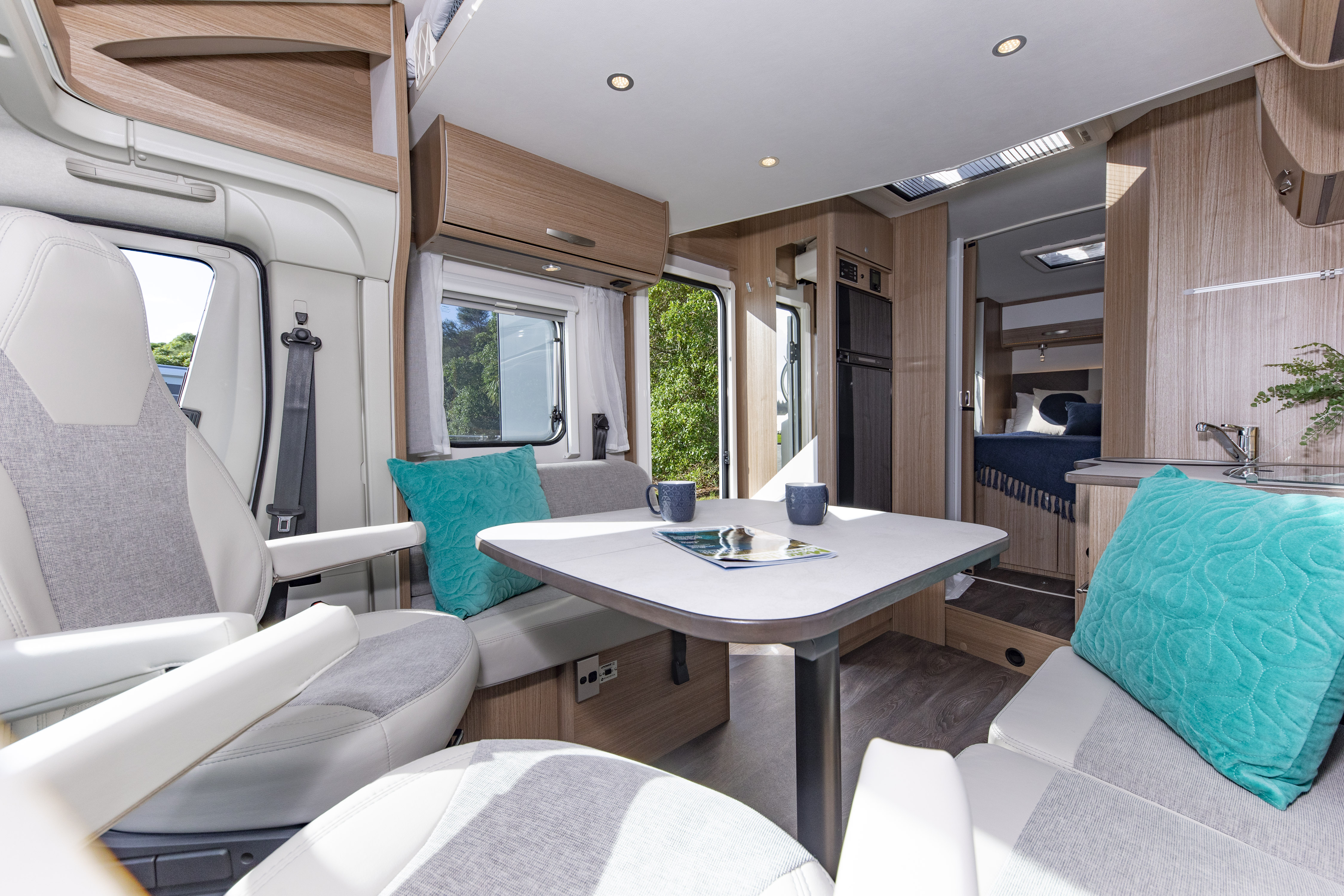 Wilderness 2022 Carado T459 motorhome dining area