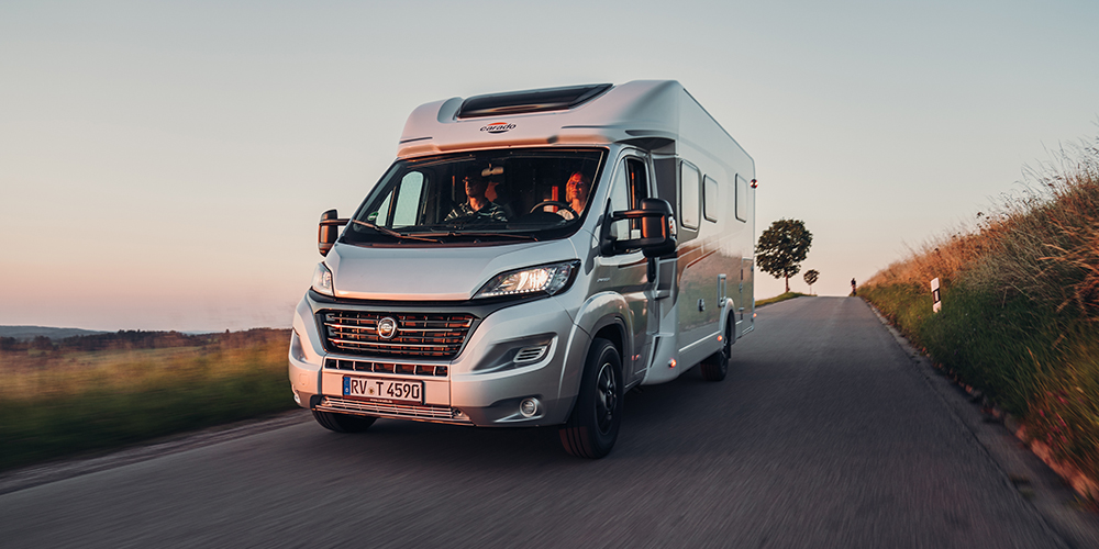 Wilderness 2022 Carado T459 motorhome on the road