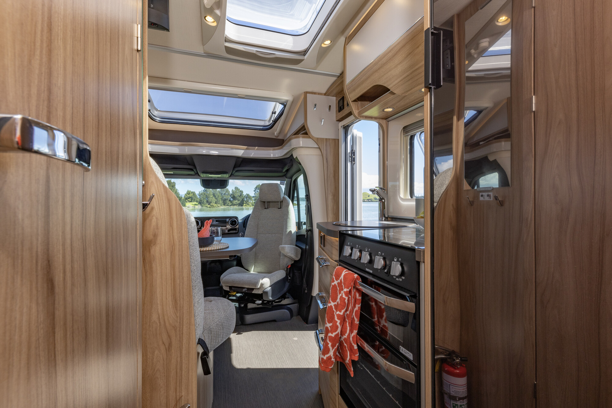 Wilderness 2022 Hymer ML-T-580 motorhome interior kitchen