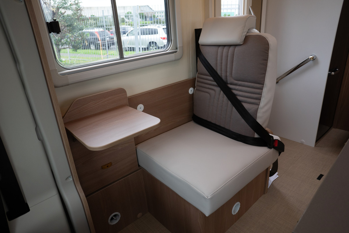 Wilderness 2020 Lyseo TD727 motorhome interior seat