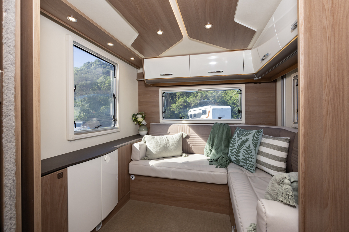 Wilderness Lyseo TD744 motorhome interior lounge room