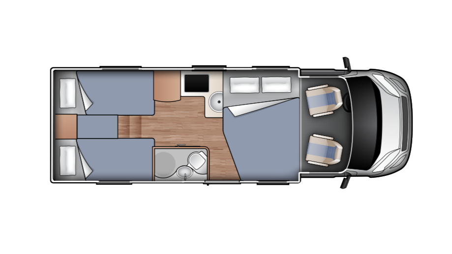 Carado T448 | 4 Berth 2018 Motorhome For Sale NZ | Wilderness - Interior #1