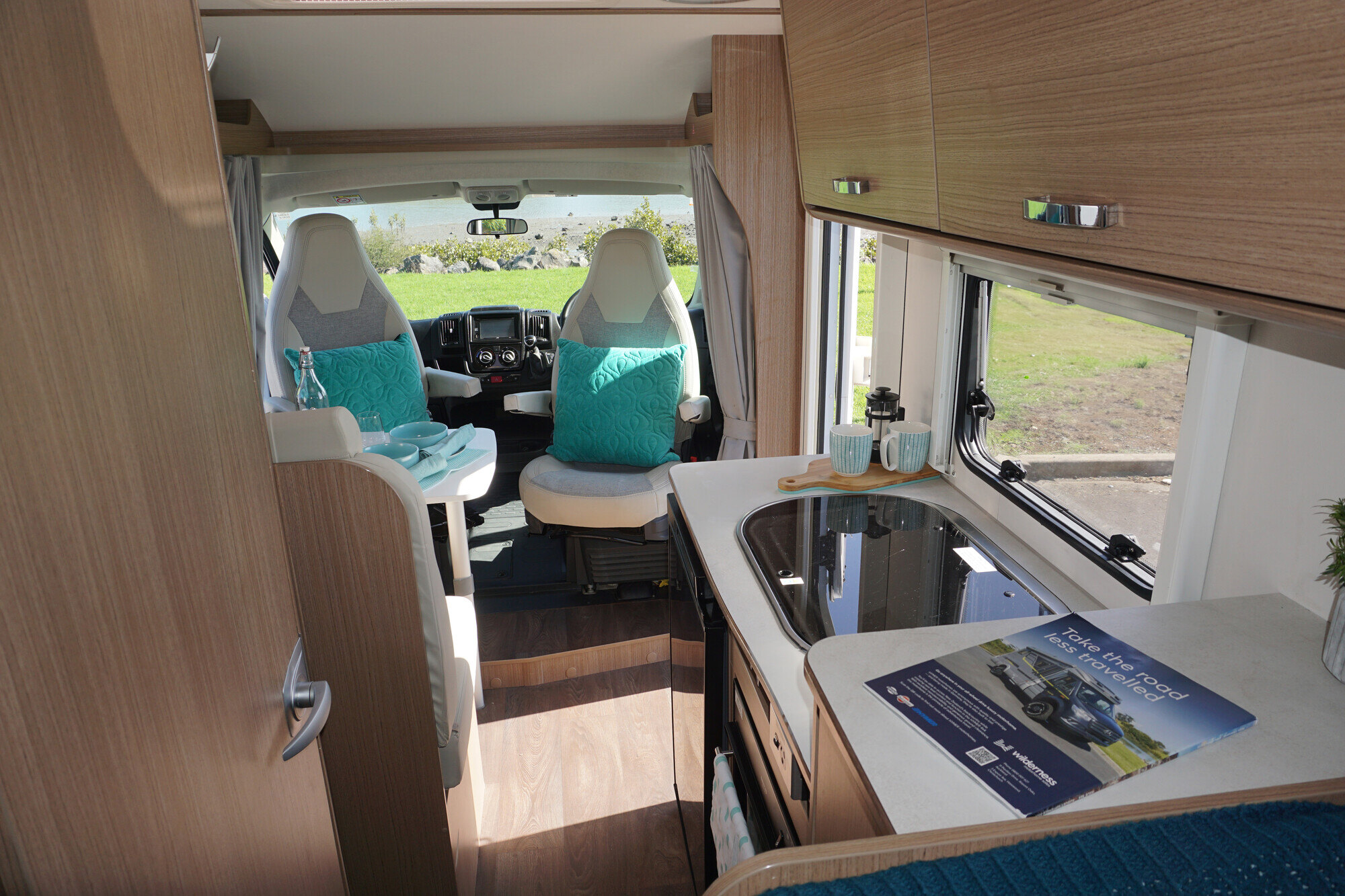 Carado V337 interior view from rear