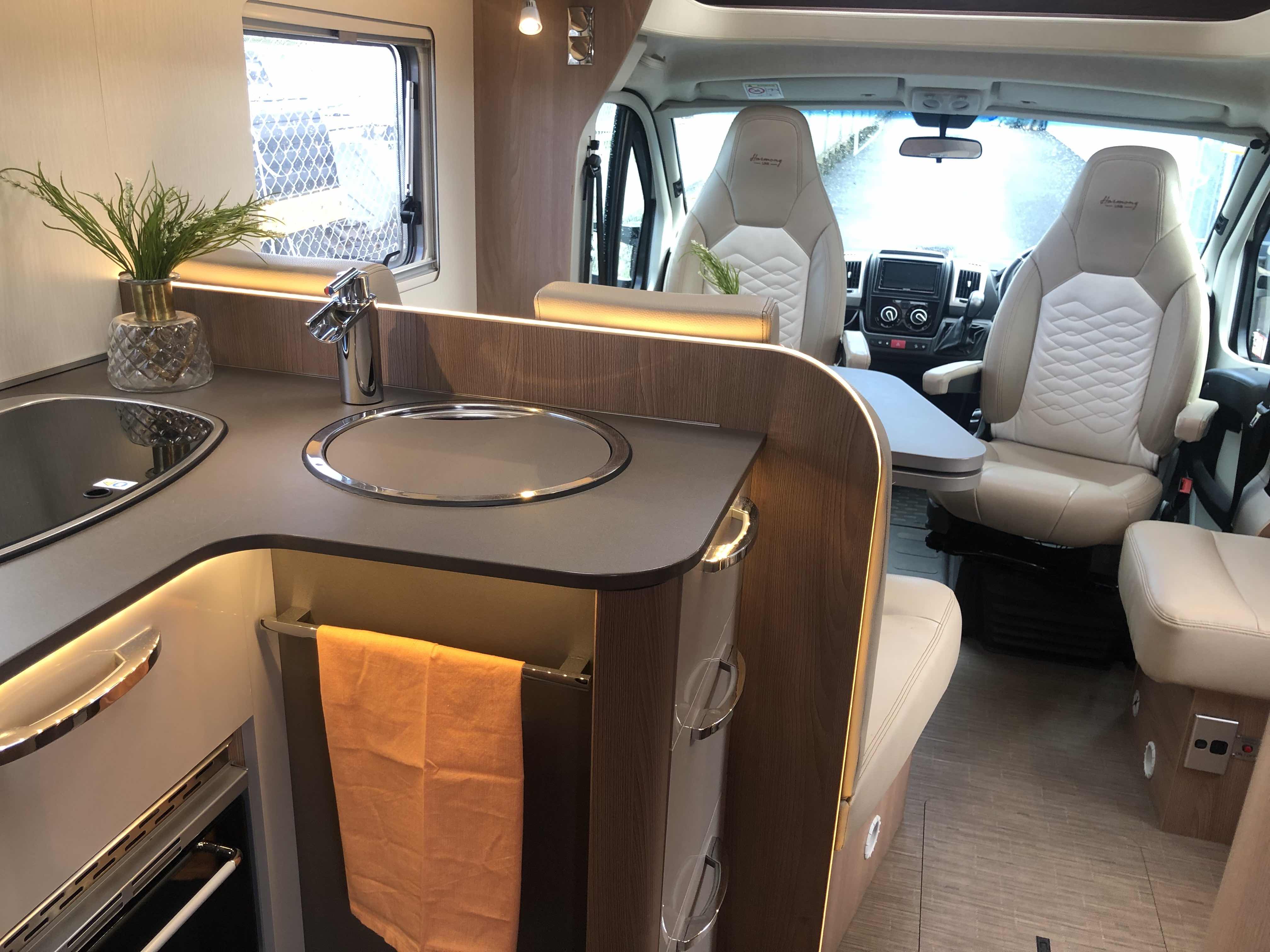 Wilderness 2018 Lyseo T700 motorhome interior kitchen