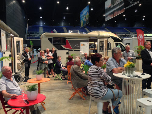 Motorhome owners at the 2016 Camper Care Show in Christchurch
