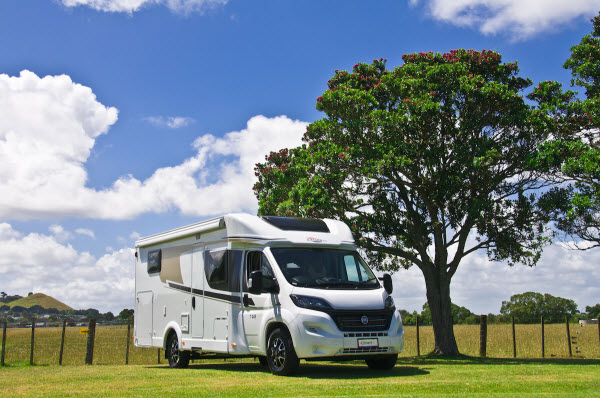 Carado T448 motorhome photographed by reviewer Bill Savidan