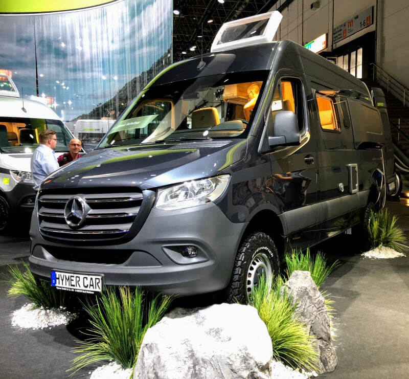 Hymer Car at Caravan Salon 2018