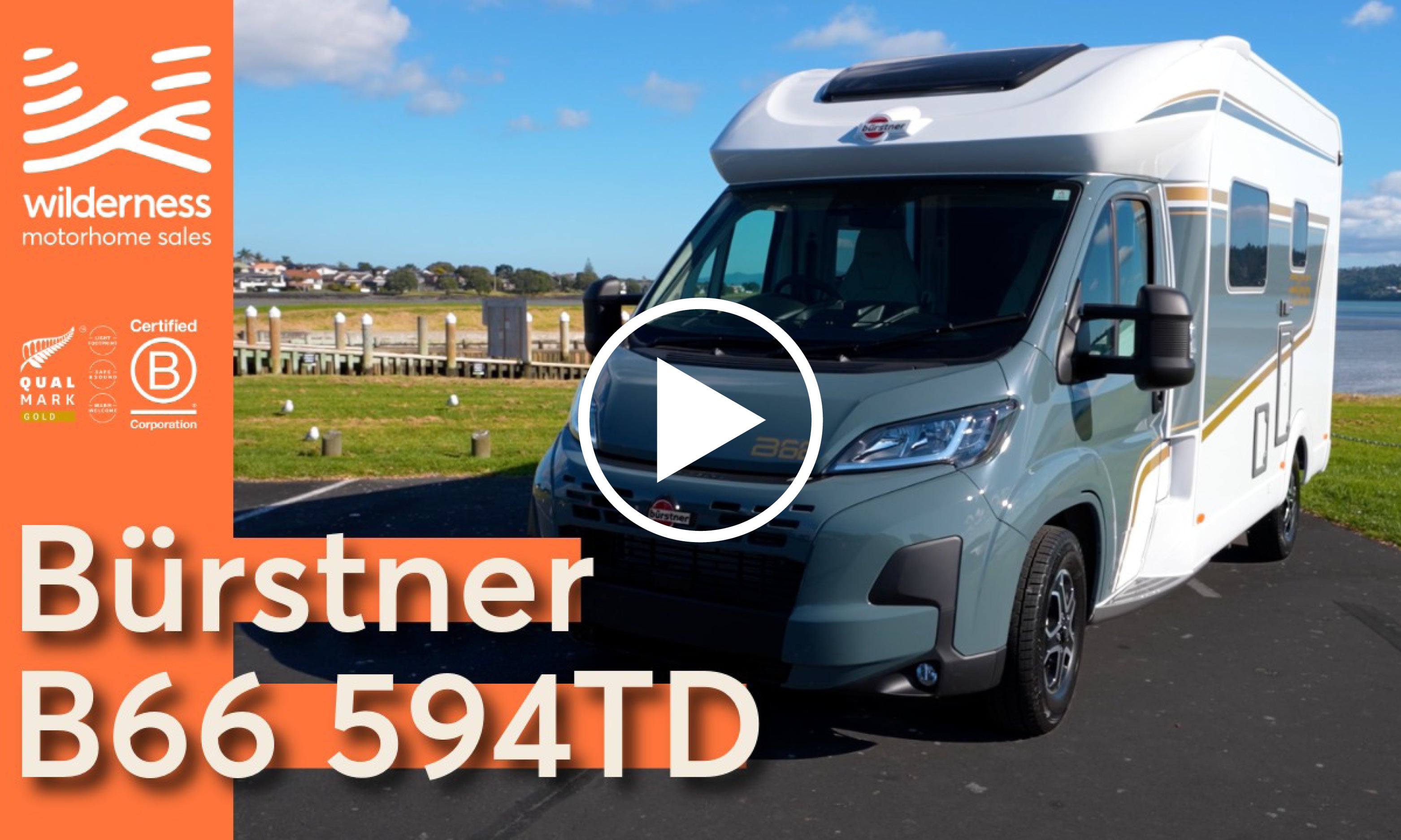 Burstner B66 594 TD 2026 | Wilderness Motorhomes for Sale New Zealand Video